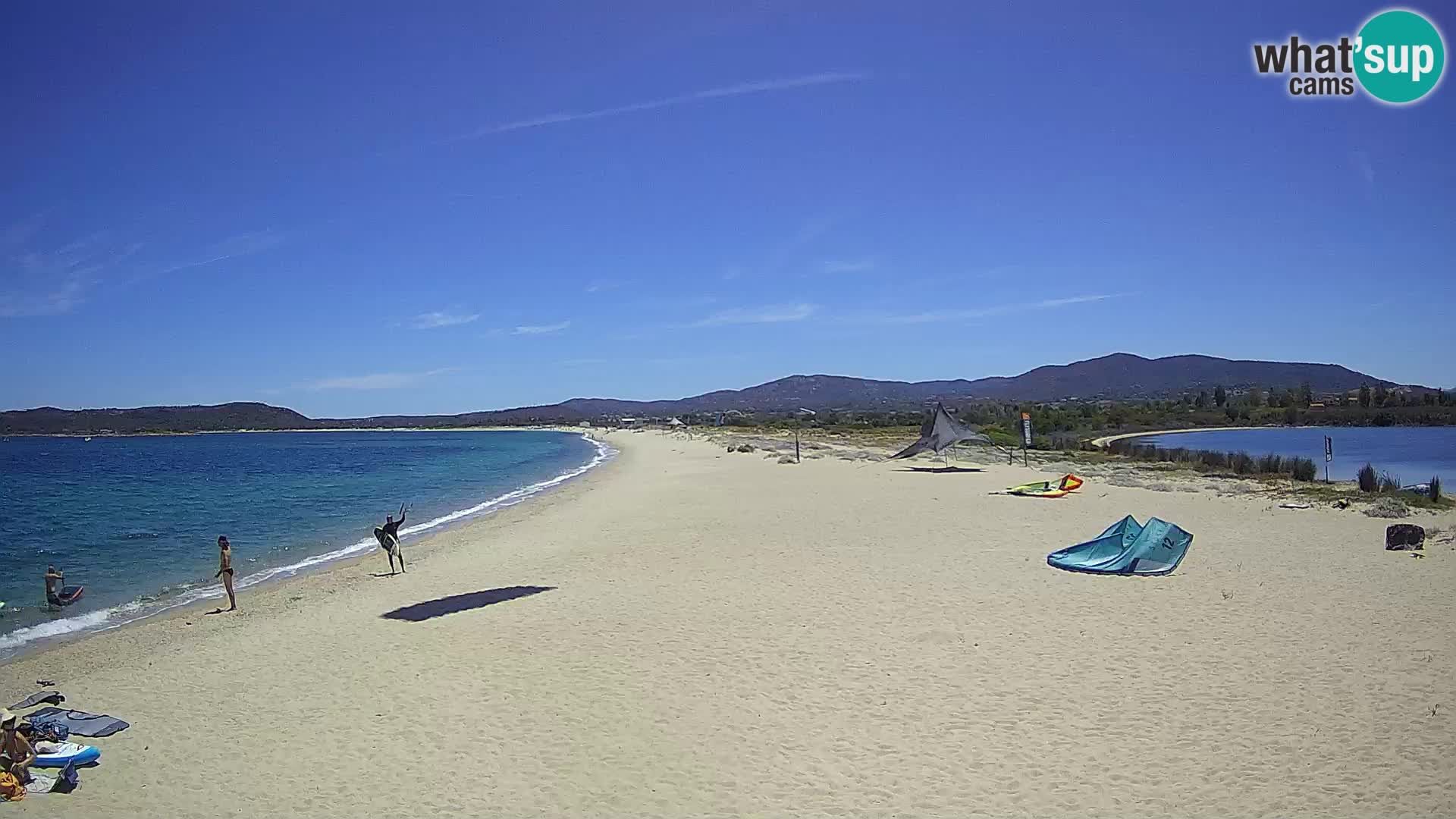 Olbia web kamera plaža Le Saline – Sardinija – Italija