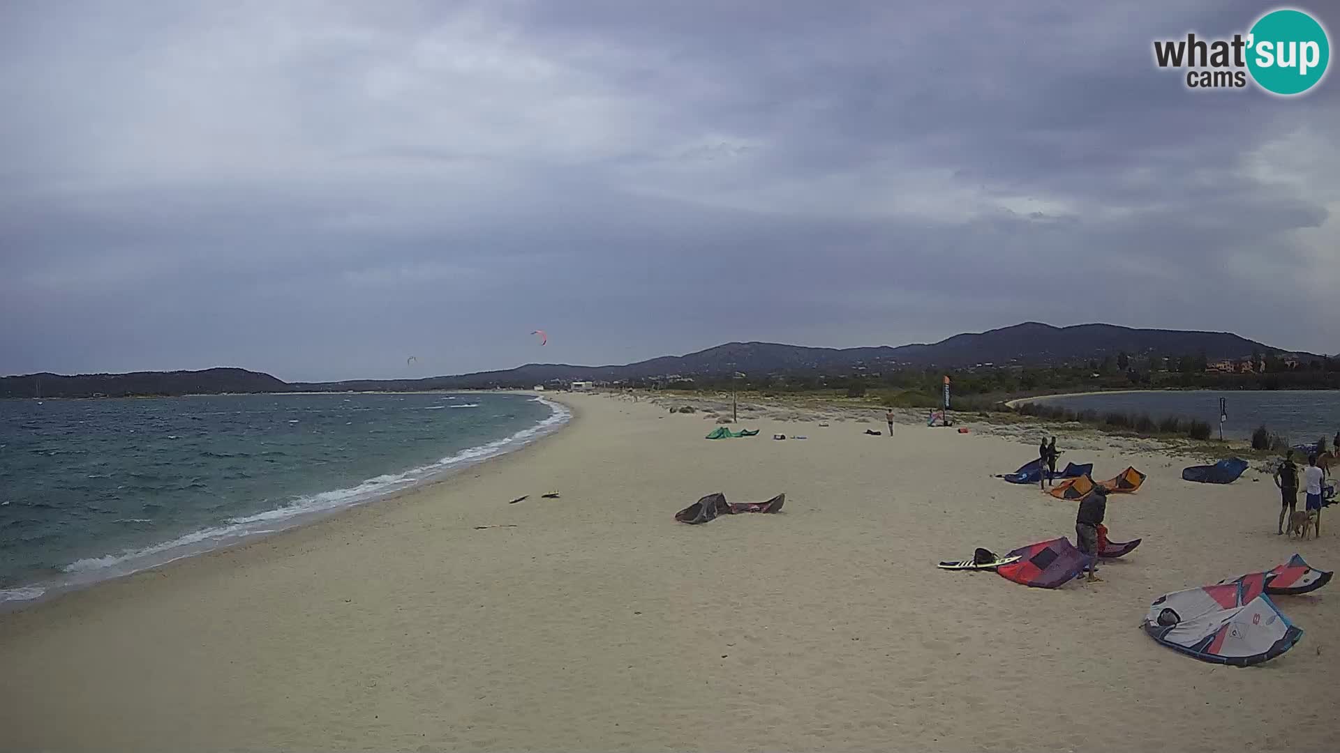 Olbia camera en vivo playa Le Saline – Cerdeña – Italia