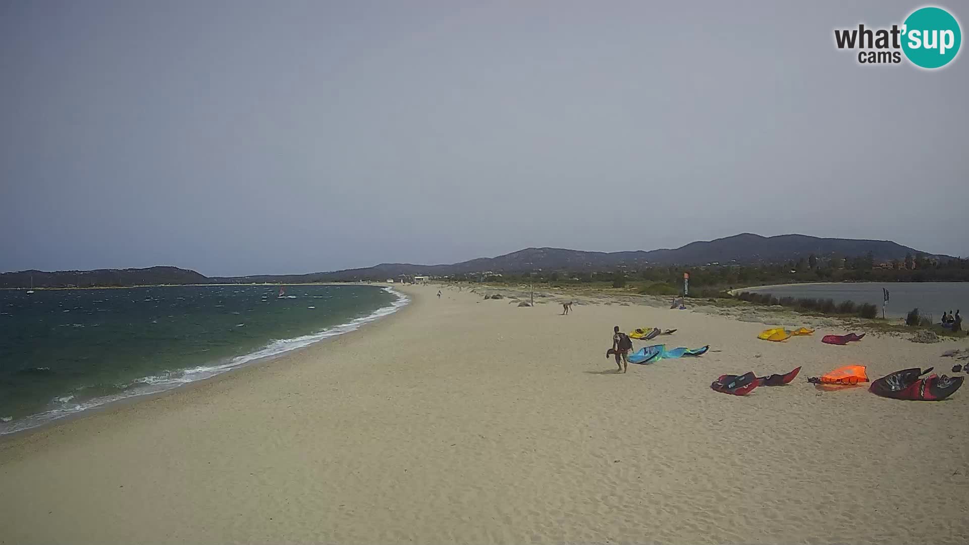 Olbia spletna kamera plaža Le Saline – Sardinija – Italija