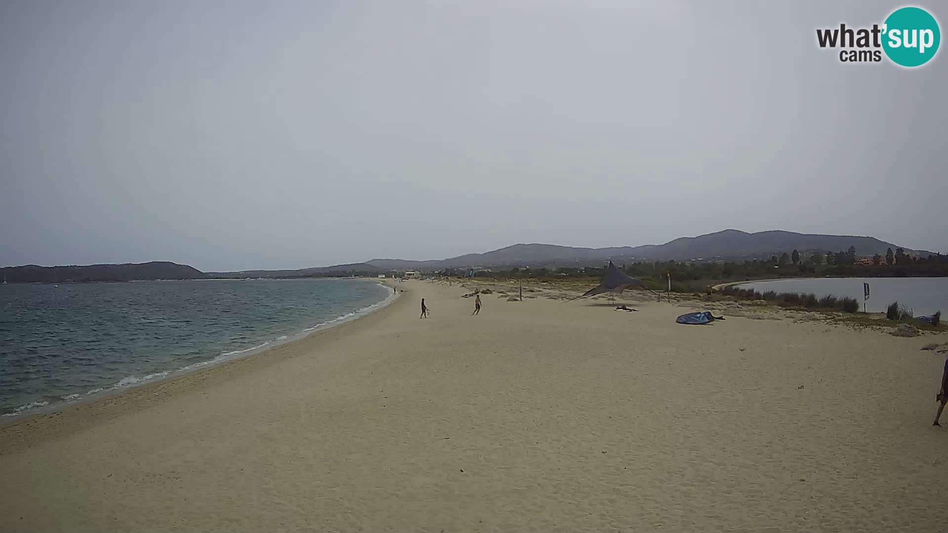 Olbia live webcam Le Saline beach – Sardinia