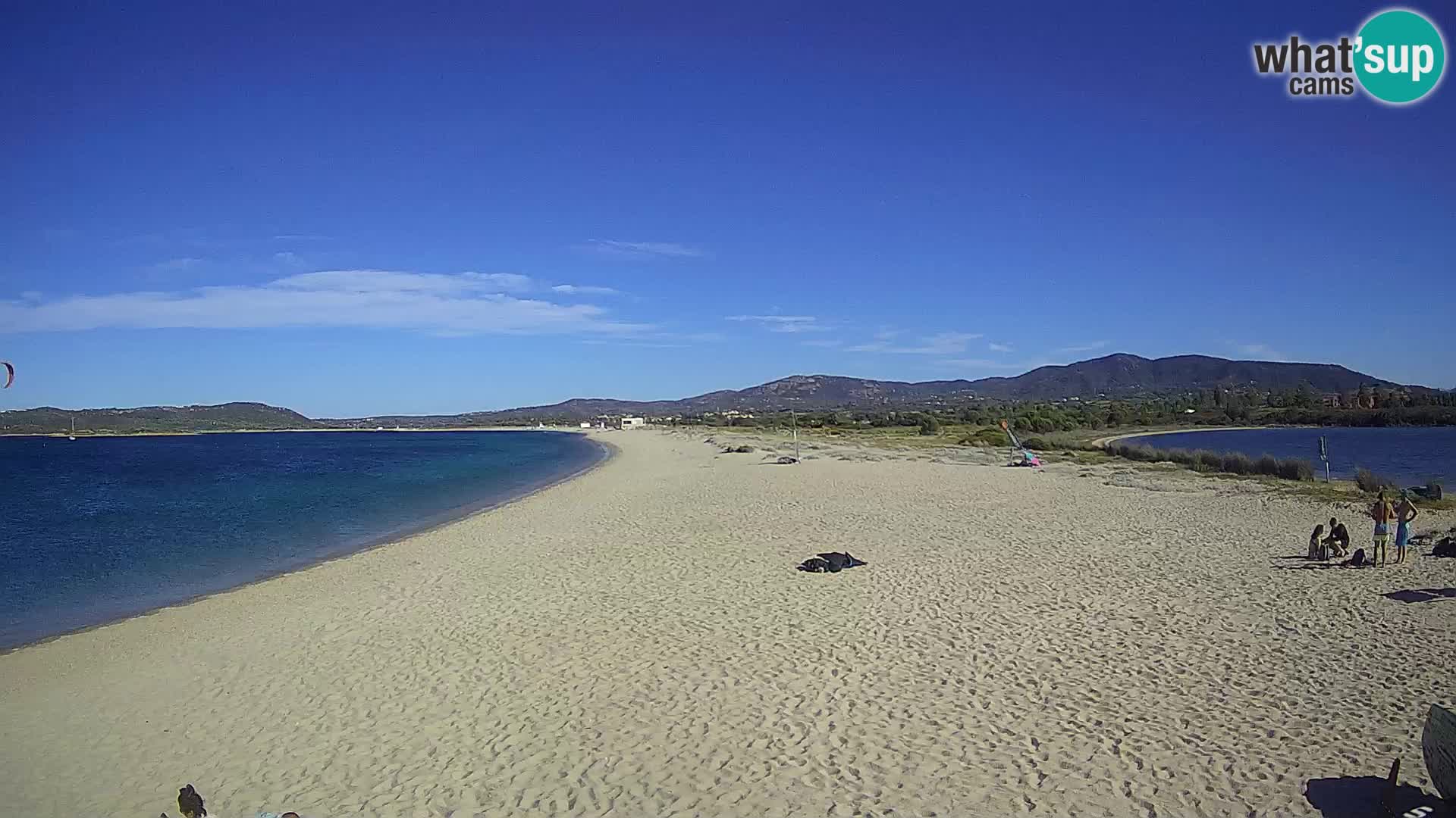 Olbia spletna kamera plaža Le Saline – Sardinija – Italija