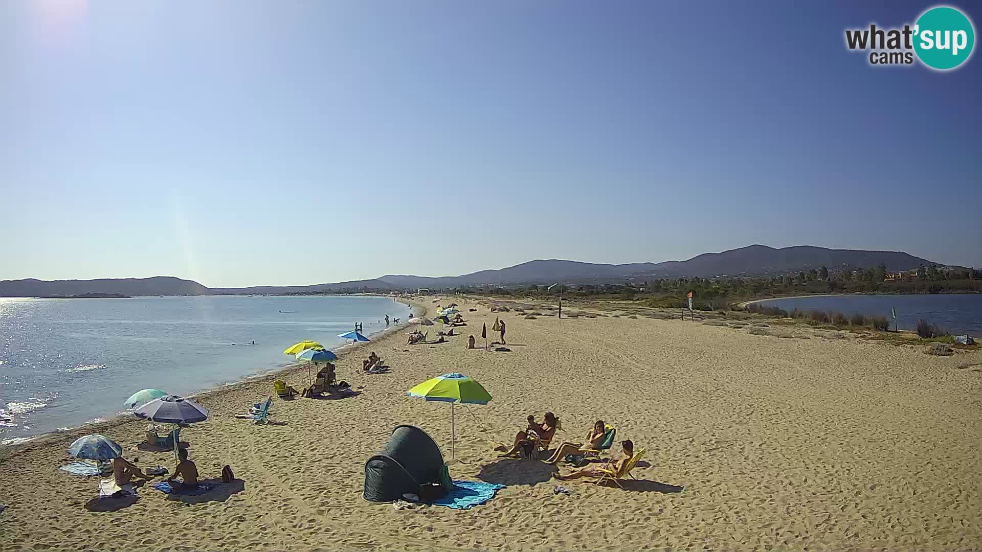 Olbia live webcam spiaggia Le Saline – Sardegna