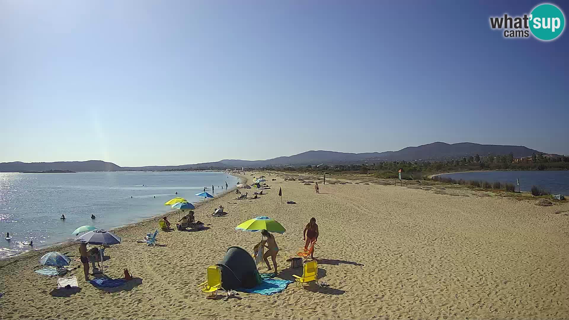 Olbia live webcam spiaggia Le Saline – Sardegna