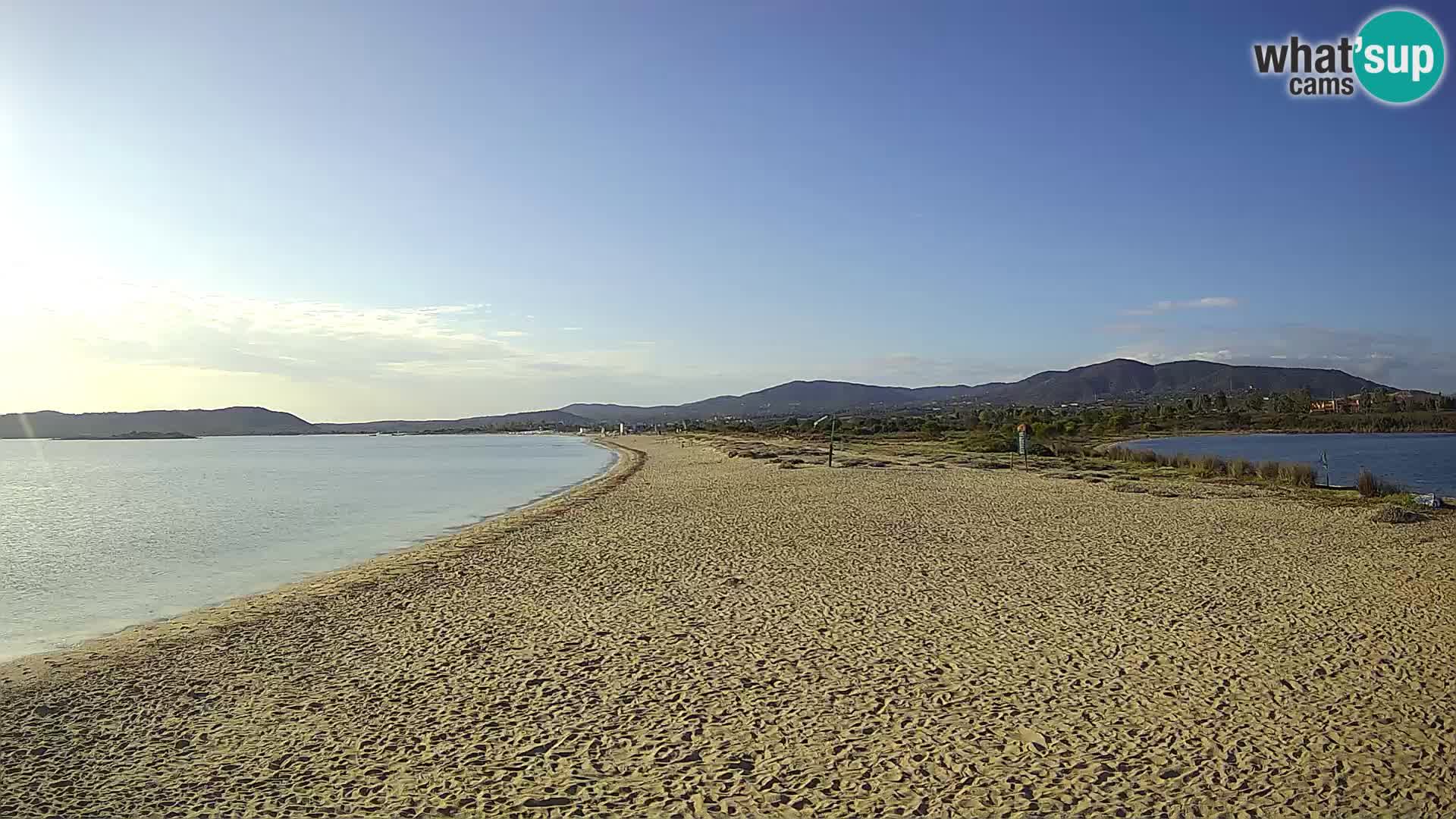 Olbia live webcam Le Saline beach – Sardinia