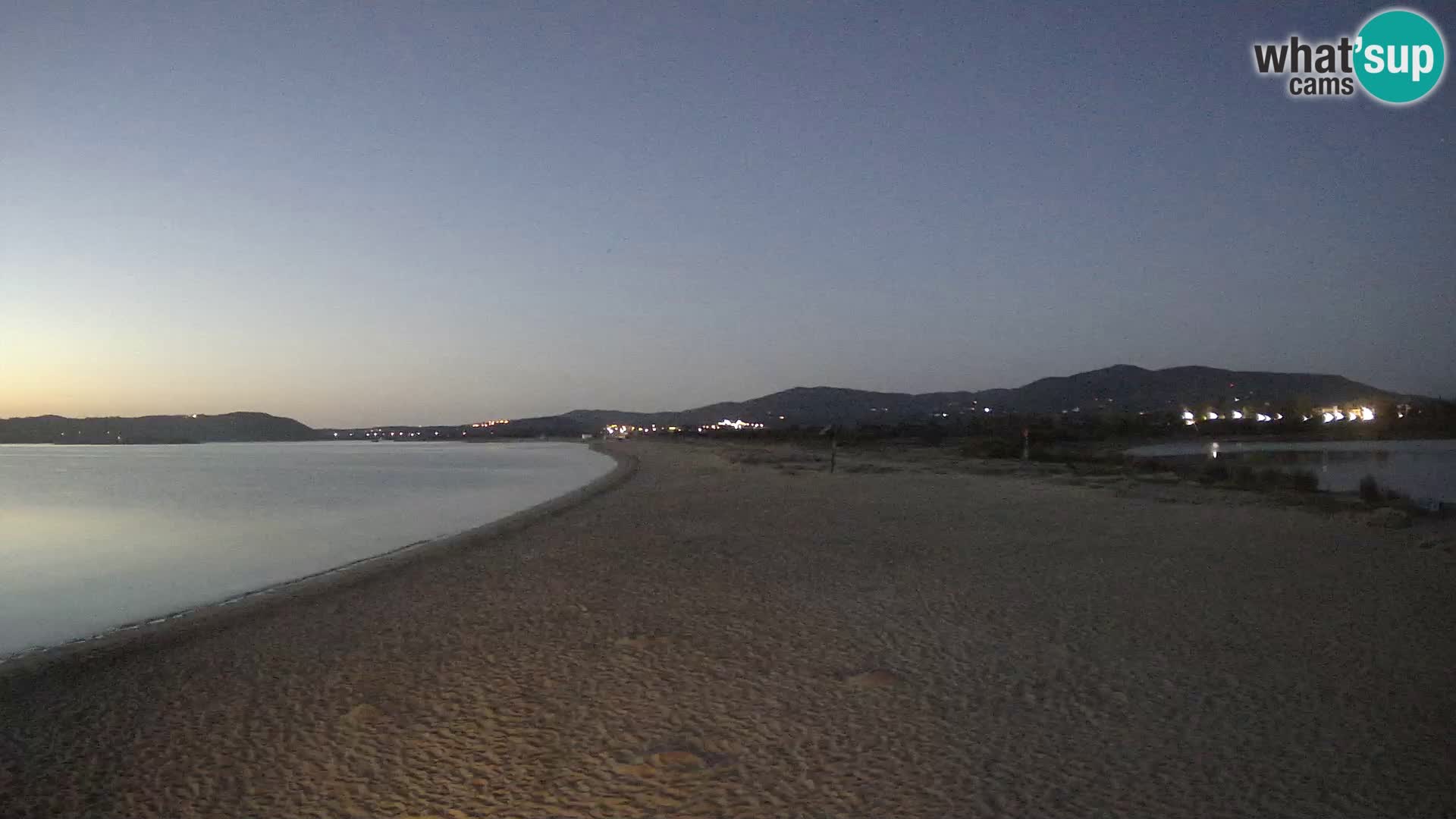 Olbia camera en vivo playa Le Saline – Cerdeña – Italia