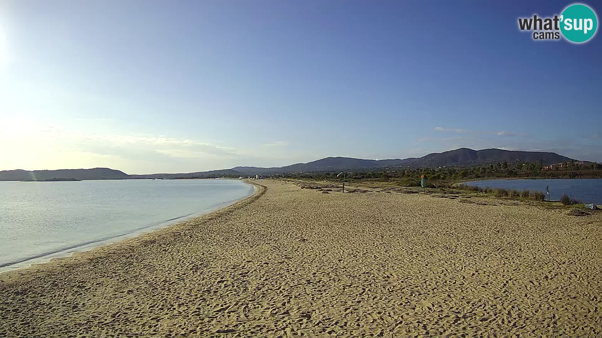 Olbia camera en vivo playa Le Saline – Cerdeña – Italia