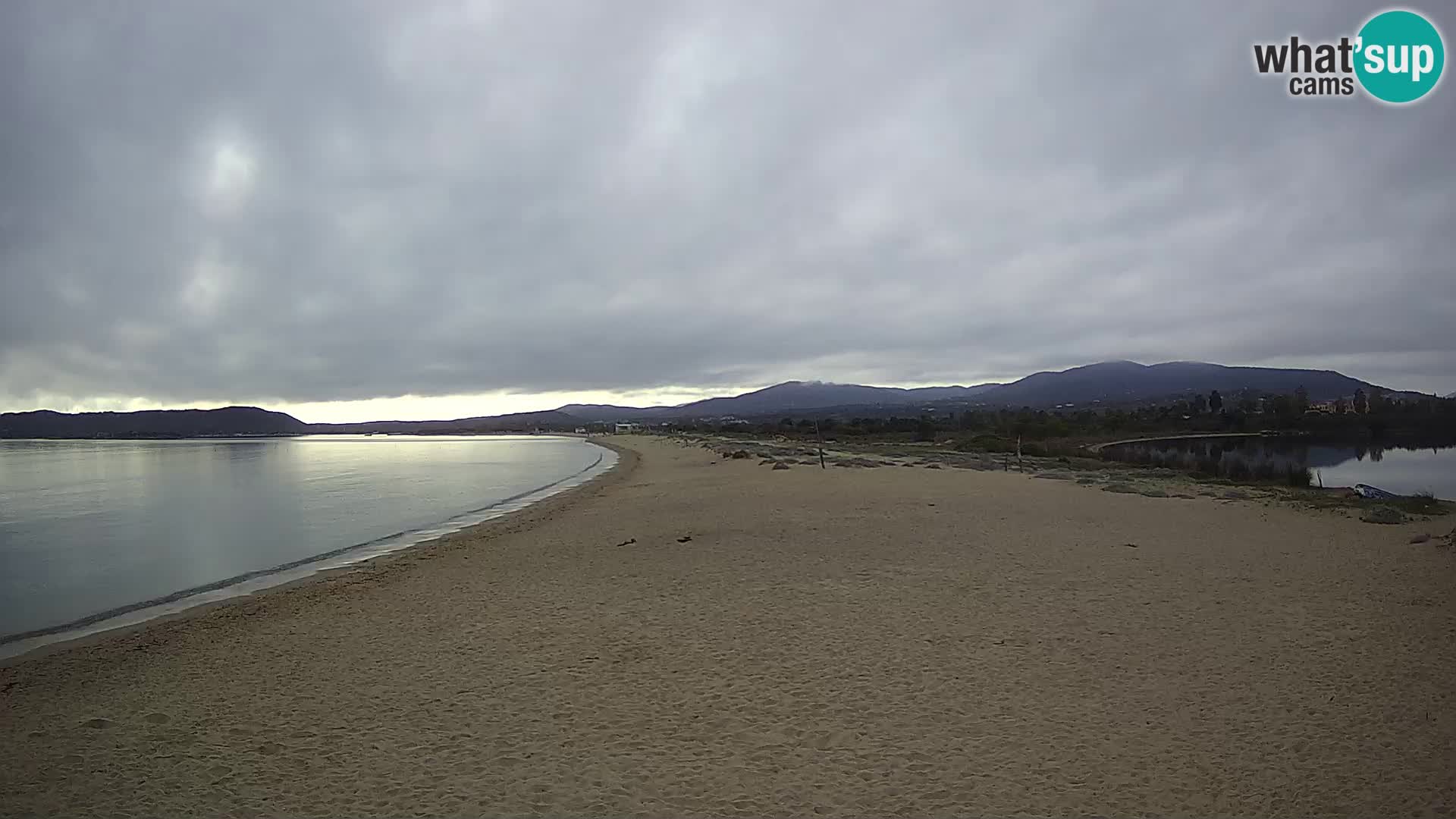 Olbia spletna kamera plaža Le Saline – Sardinija – Italija