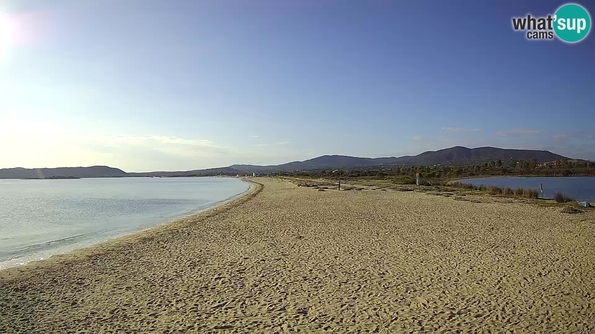 Olbia live webcam spiaggia Le Saline – Sardegna