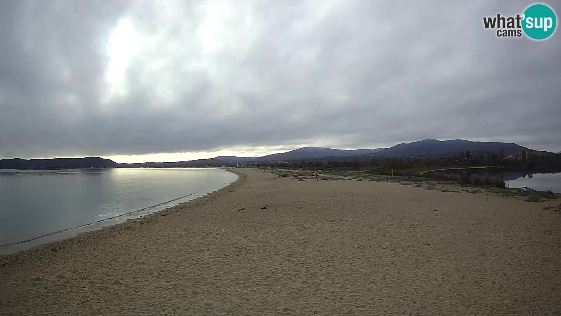 Olbia spletna kamera plaža Le Saline – Sardinija – Italija