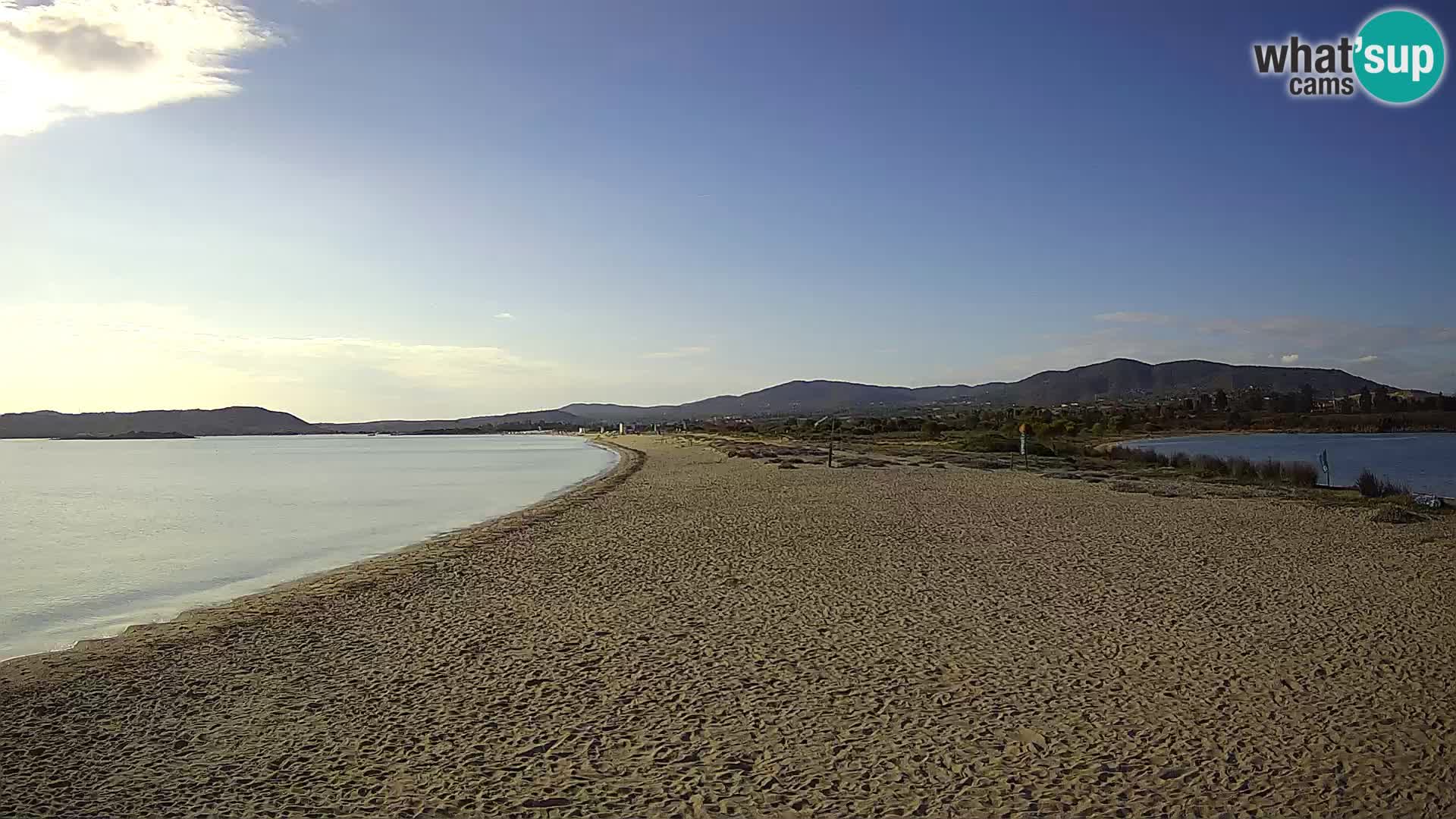 Olbia webcam Le Saline Strand – Sardinien – Italien