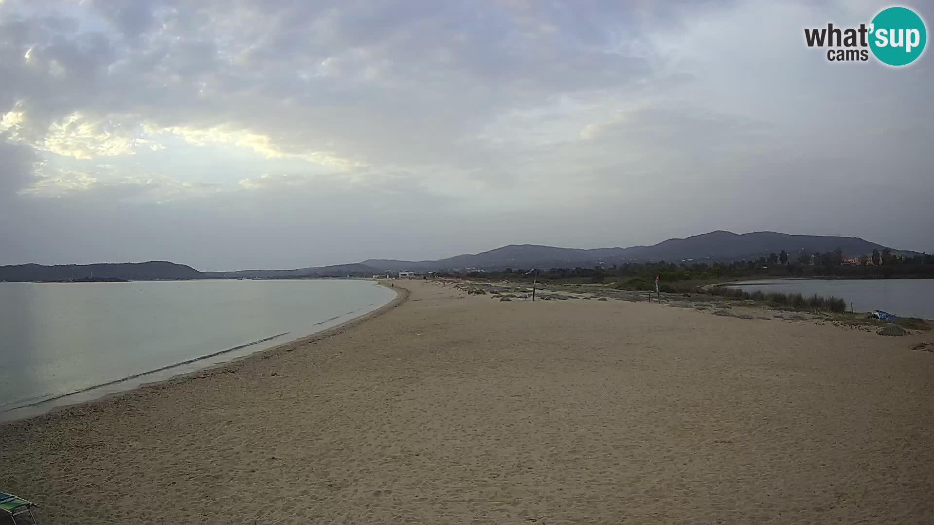 Olbia camera en vivo playa Le Saline – Cerdeña – Italia