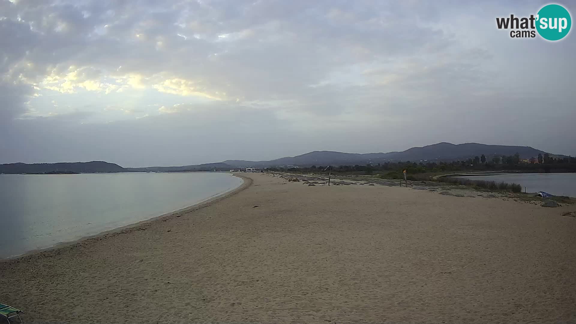 Olbia spletna kamera plaža Le Saline – Sardinija – Italija