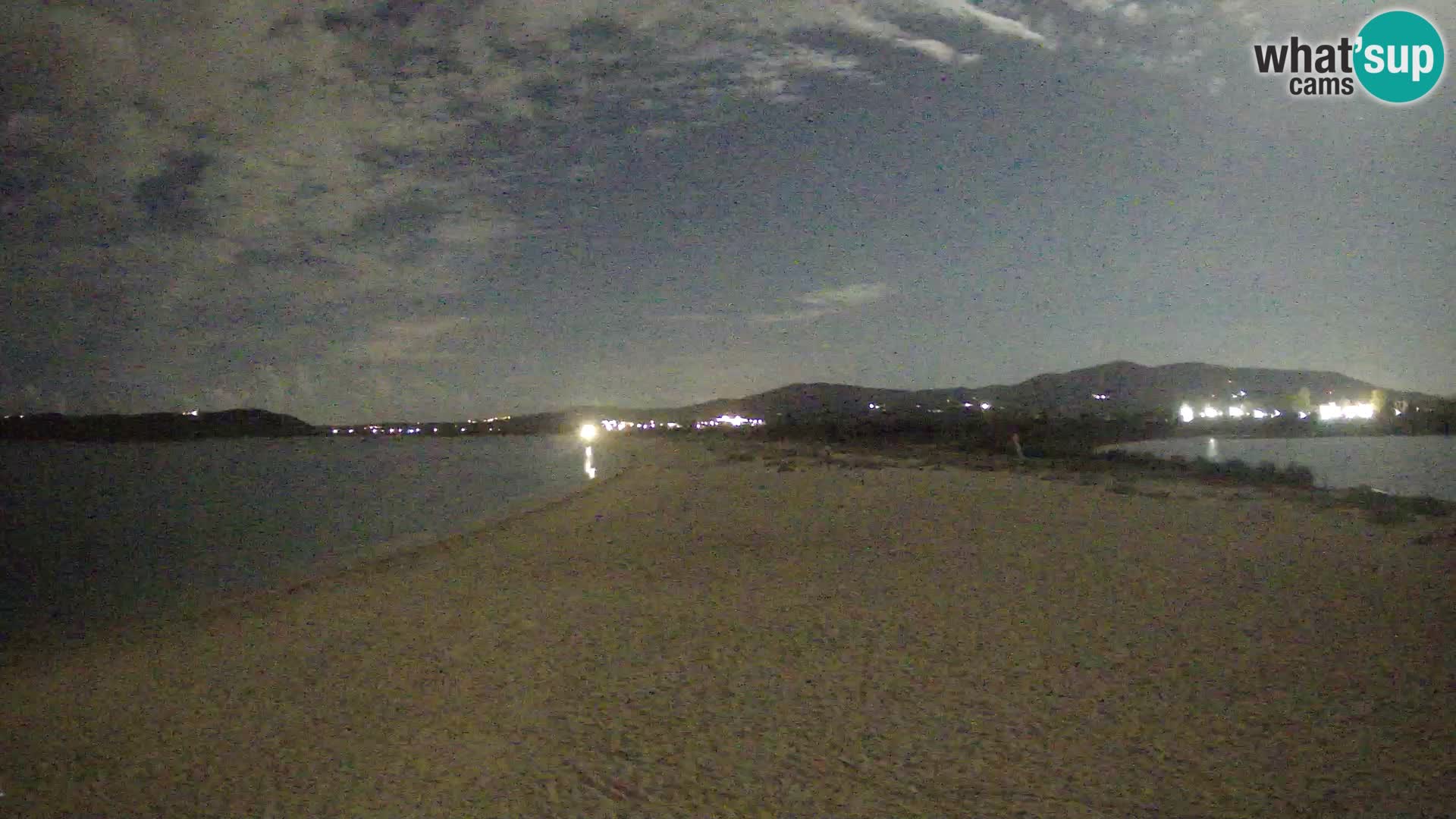 Olbia camera en vivo playa Le Saline – Cerdeña – Italia