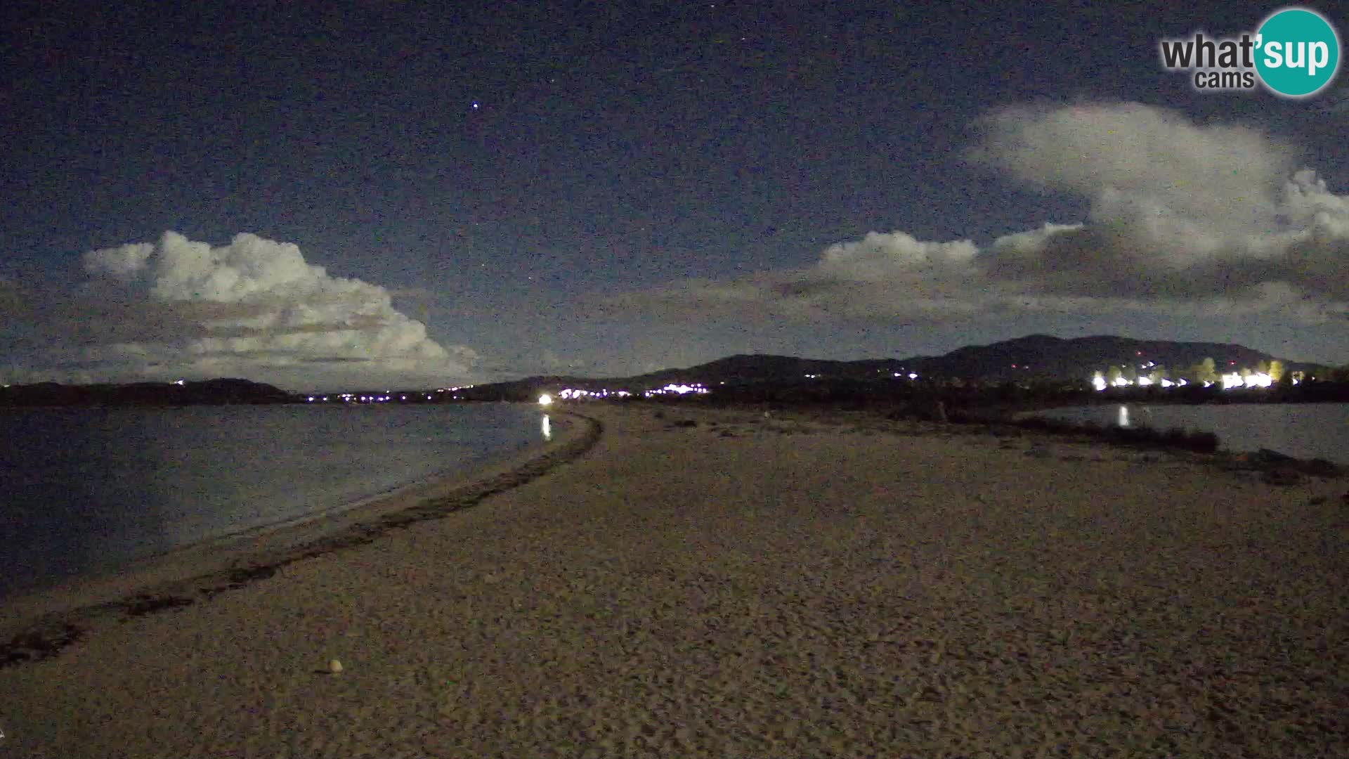 Olbia camera en vivo playa Le Saline – Cerdeña – Italia