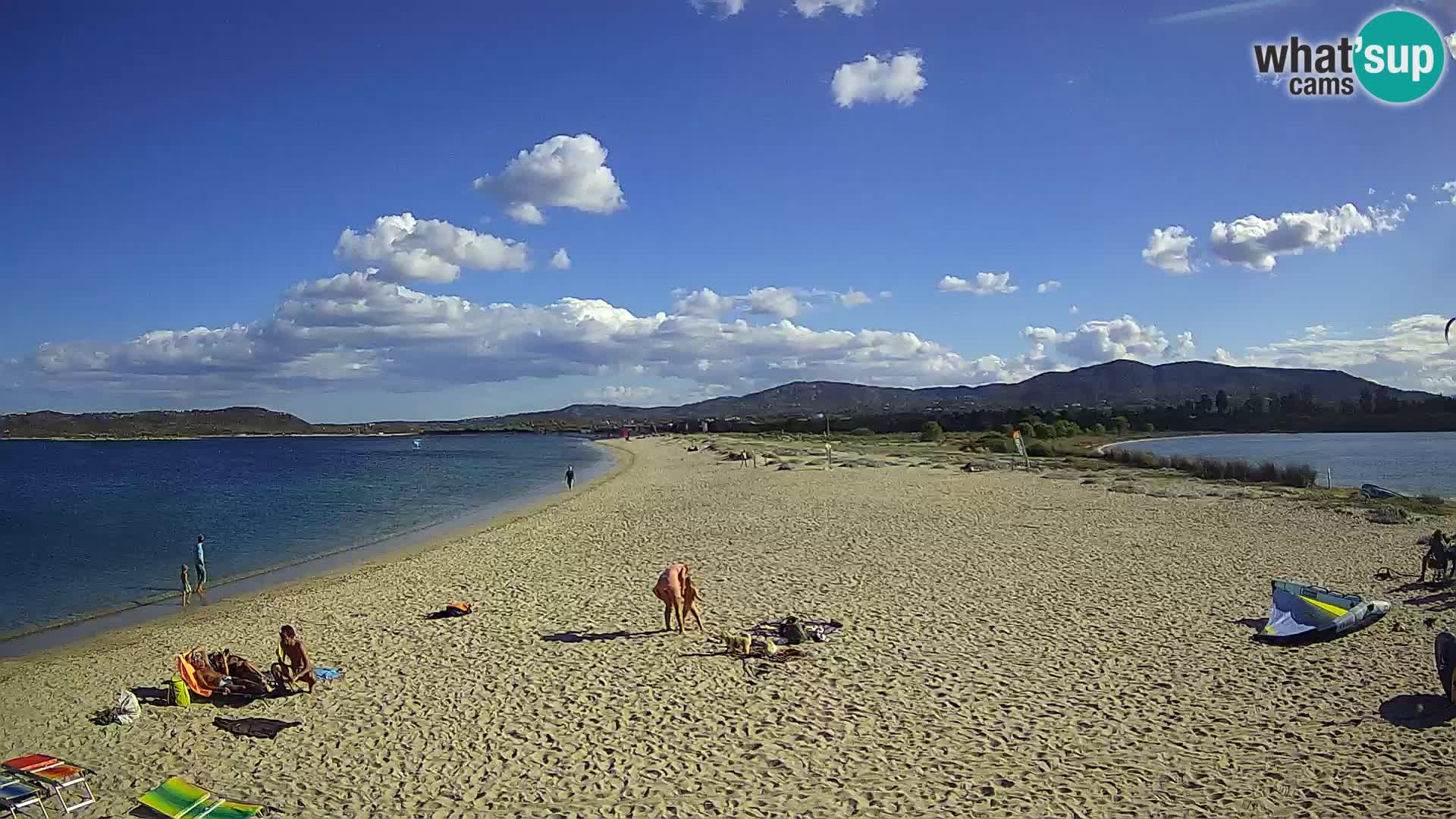 Olbia live webcam spiaggia Le Saline – Sardegna