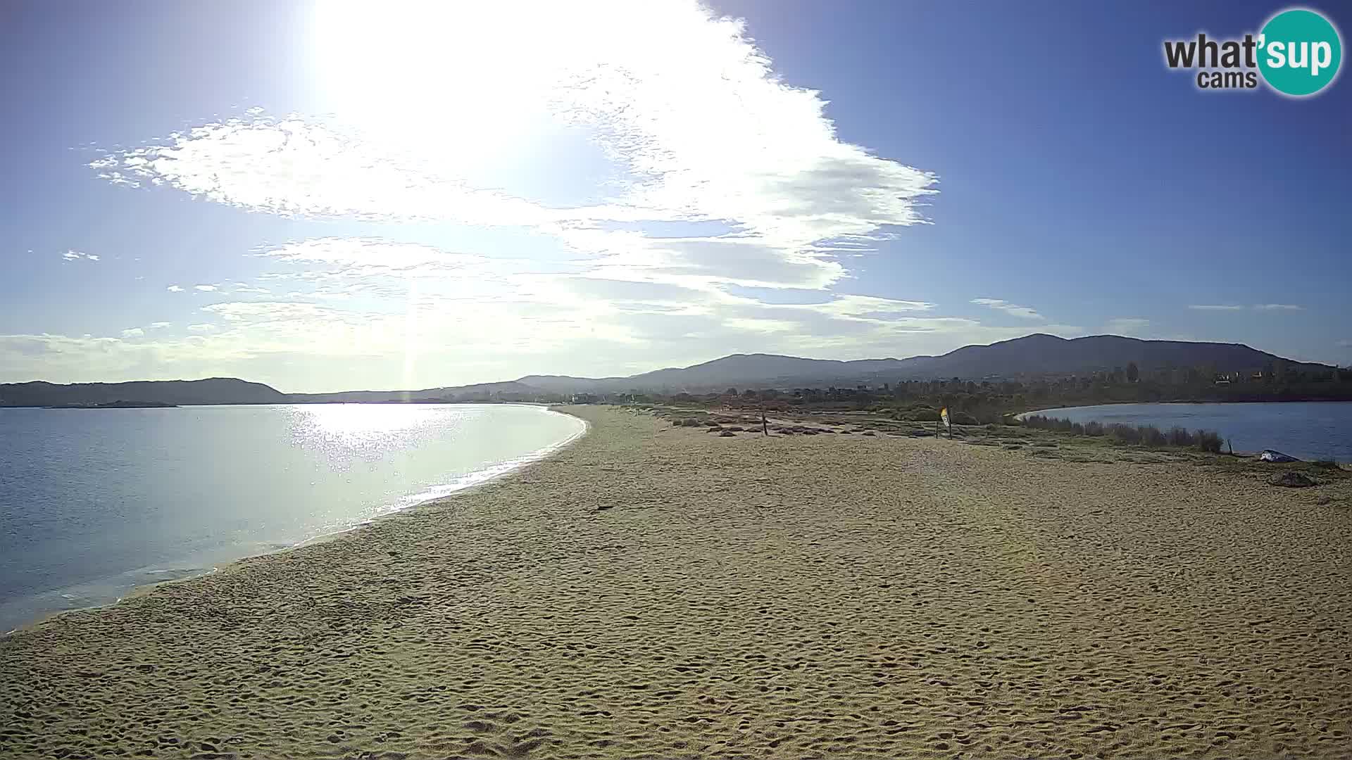 Olbia live webcam spiaggia Le Saline – Sardegna