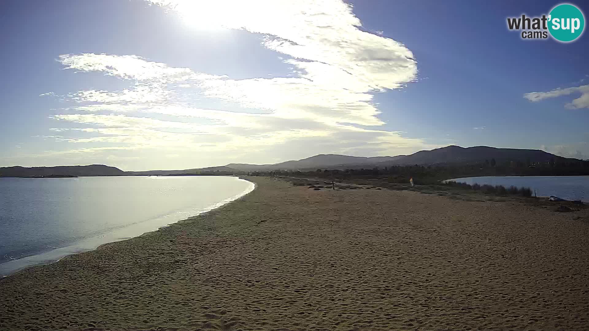 Olbia camera en vivo playa Le Saline – Cerdeña – Italia