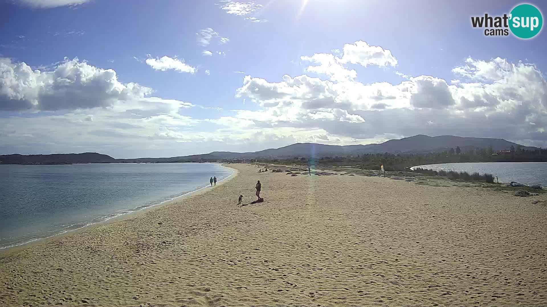 Olbia camera en vivo playa Le Saline – Cerdeña – Italia