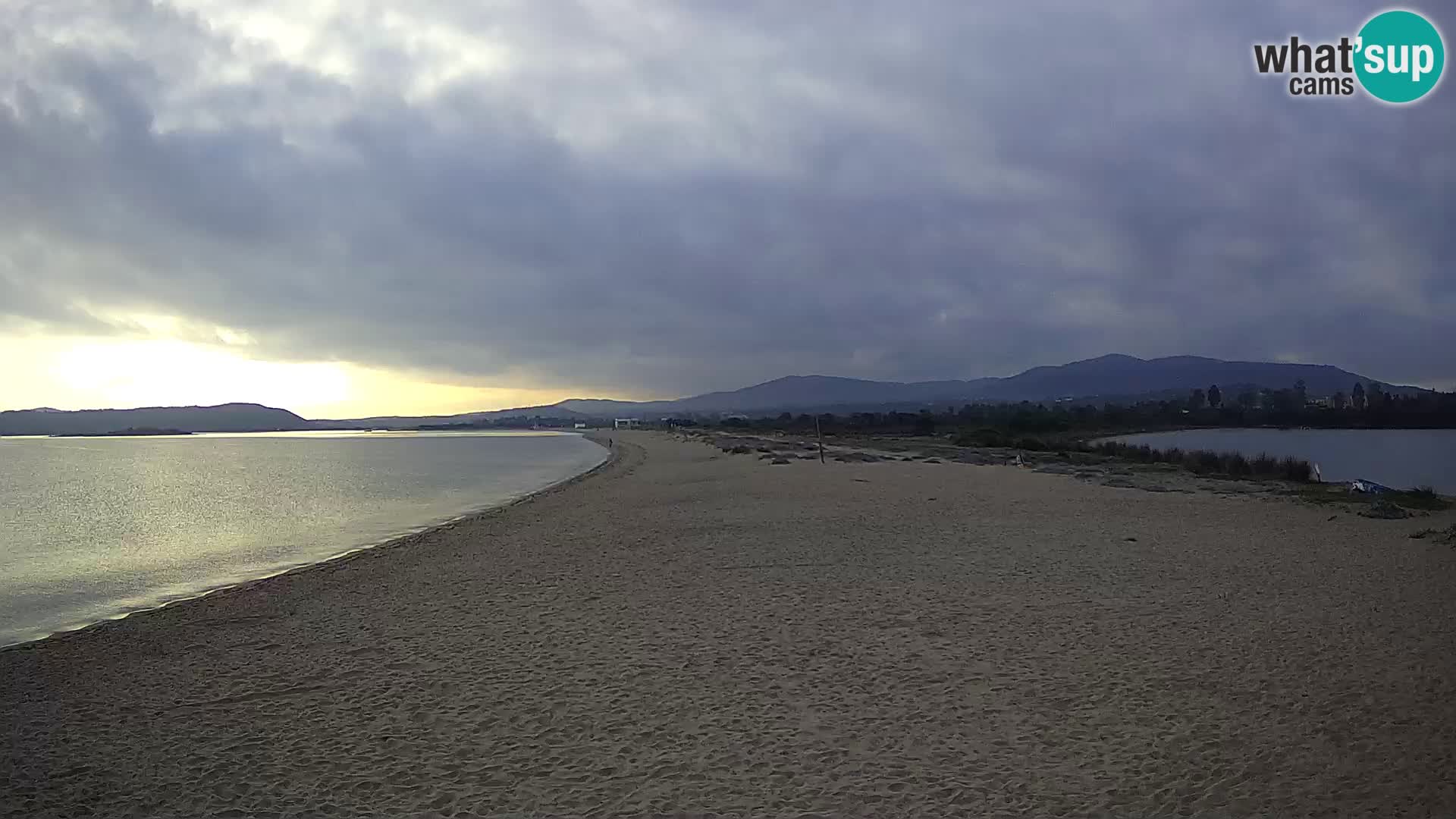 Olbia web kamera plaža Le Saline – Sardinija – Italija