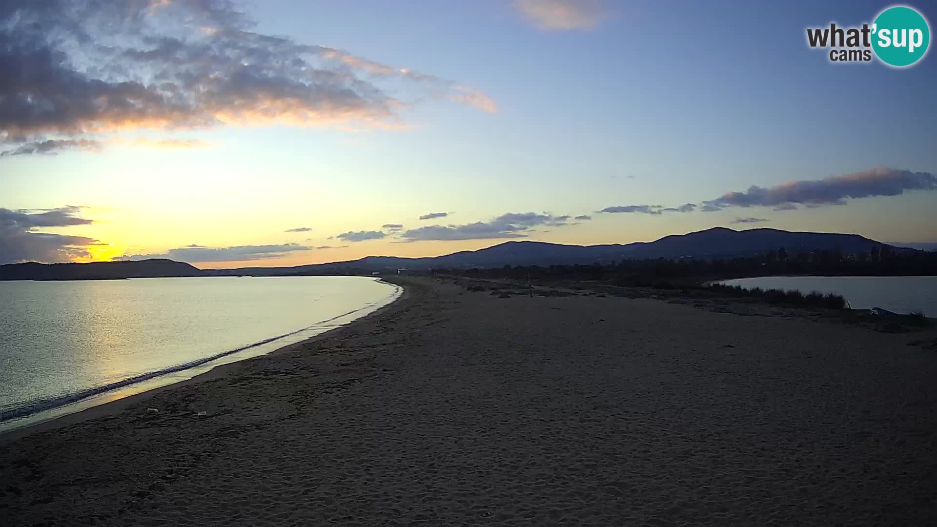 Olbia web kamera plaža Le Saline – Sardinija – Italija