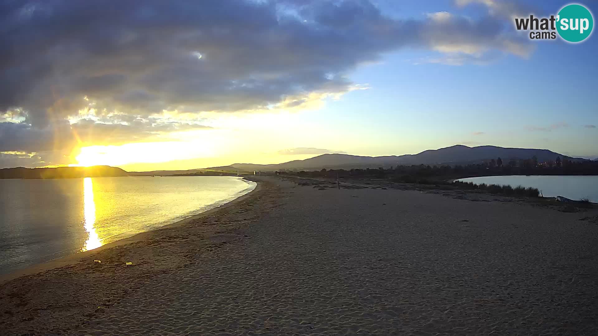 Olbia web kamera plaža Le Saline – Sardinija – Italija