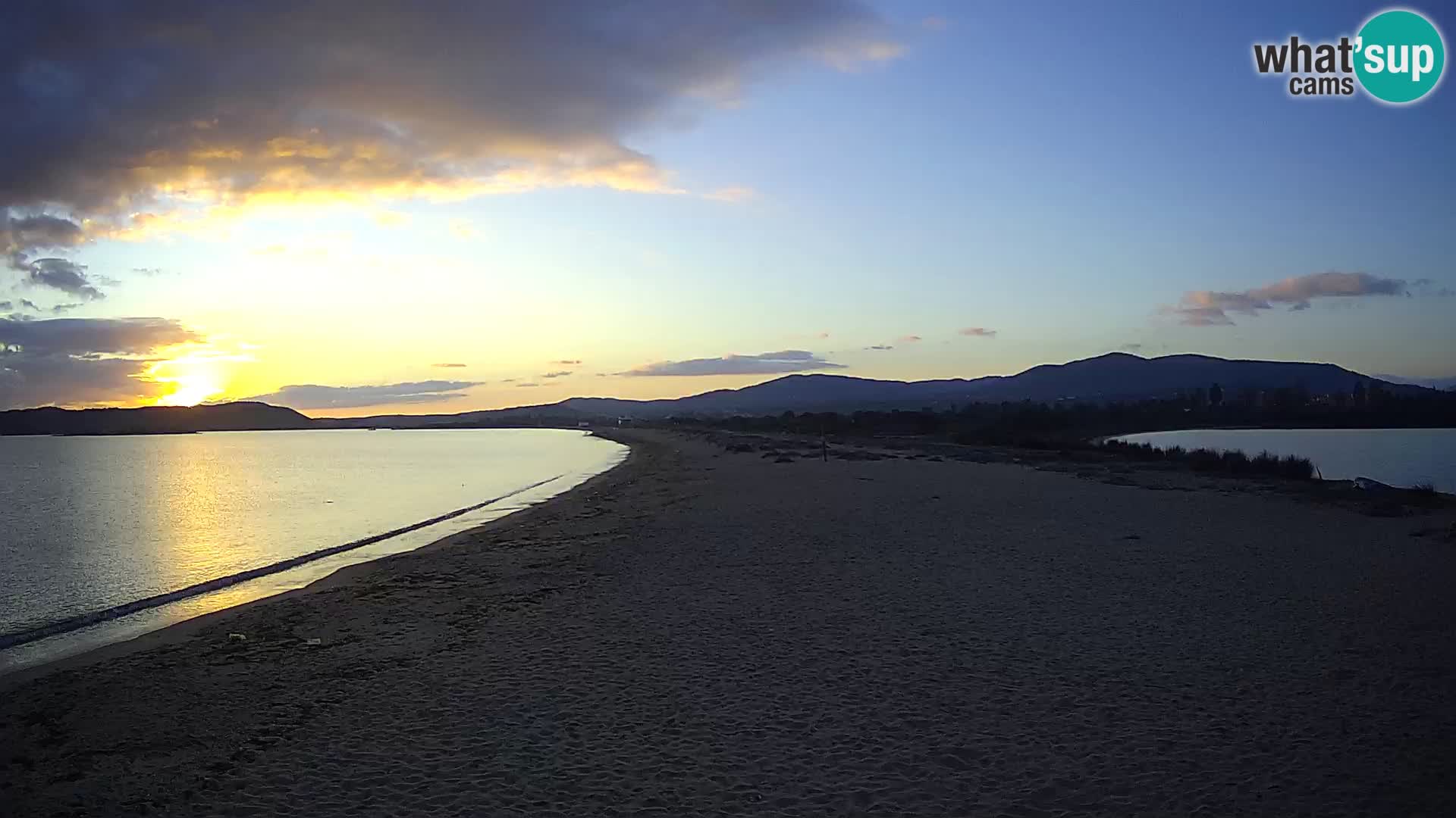 Olbia web kamera plaža Le Saline – Sardinija – Italija