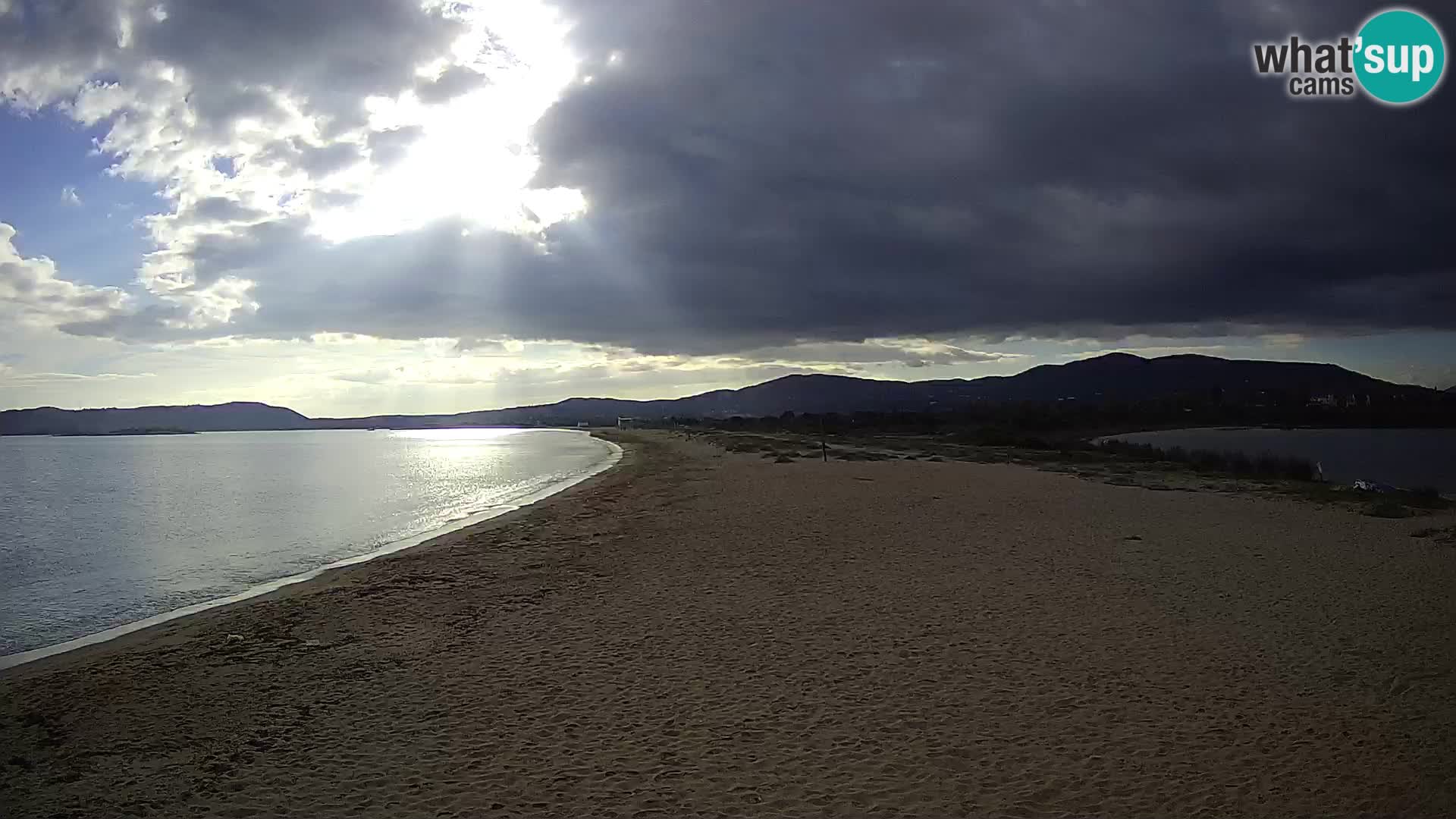 Olbia spletna kamera plaža Le Saline – Sardinija – Italija