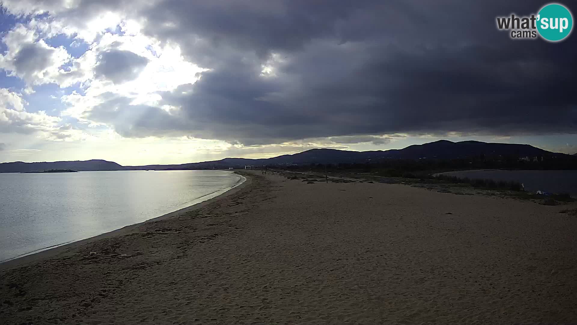 Olbia camera en vivo playa Le Saline – Cerdeña – Italia