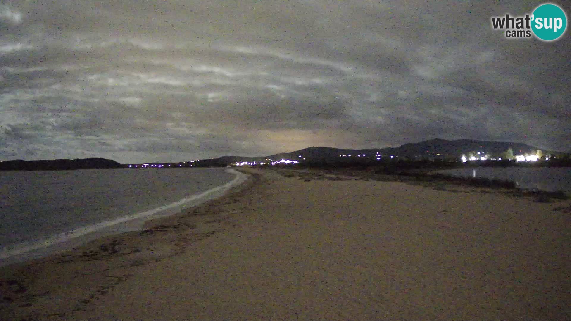 Olbia camera en vivo playa Le Saline – Cerdeña – Italia