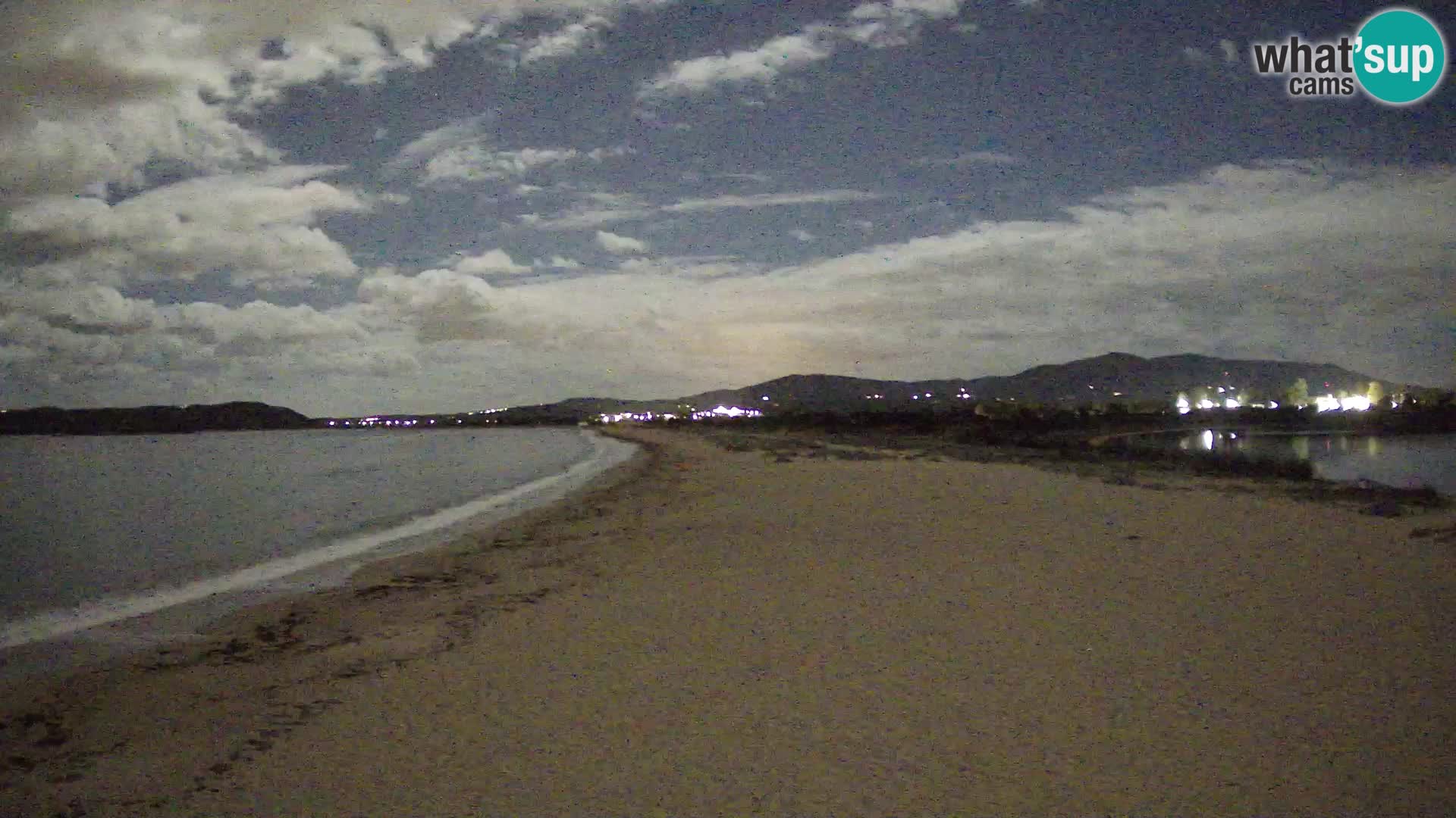 Olbia camera en vivo playa Le Saline – Cerdeña – Italia