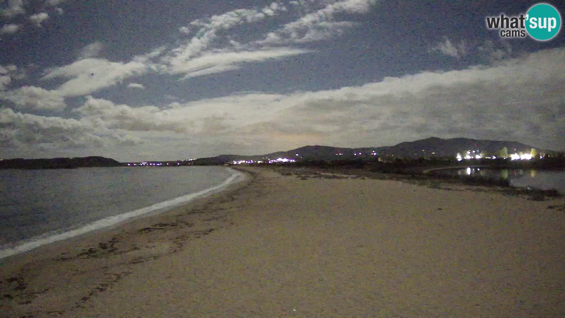 Olbia camera en vivo playa Le Saline – Cerdeña – Italia