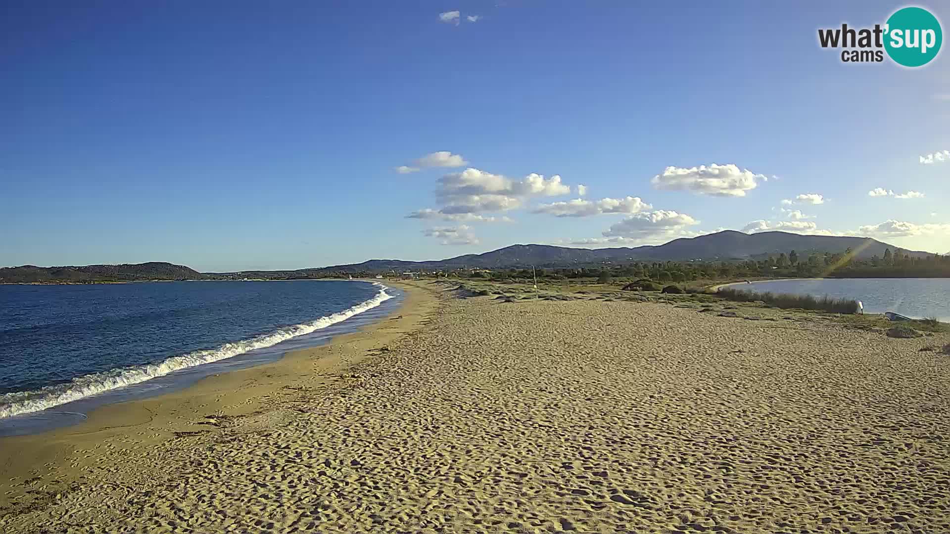 Olbia spletna kamera plaža Le Saline – Sardinija – Italija