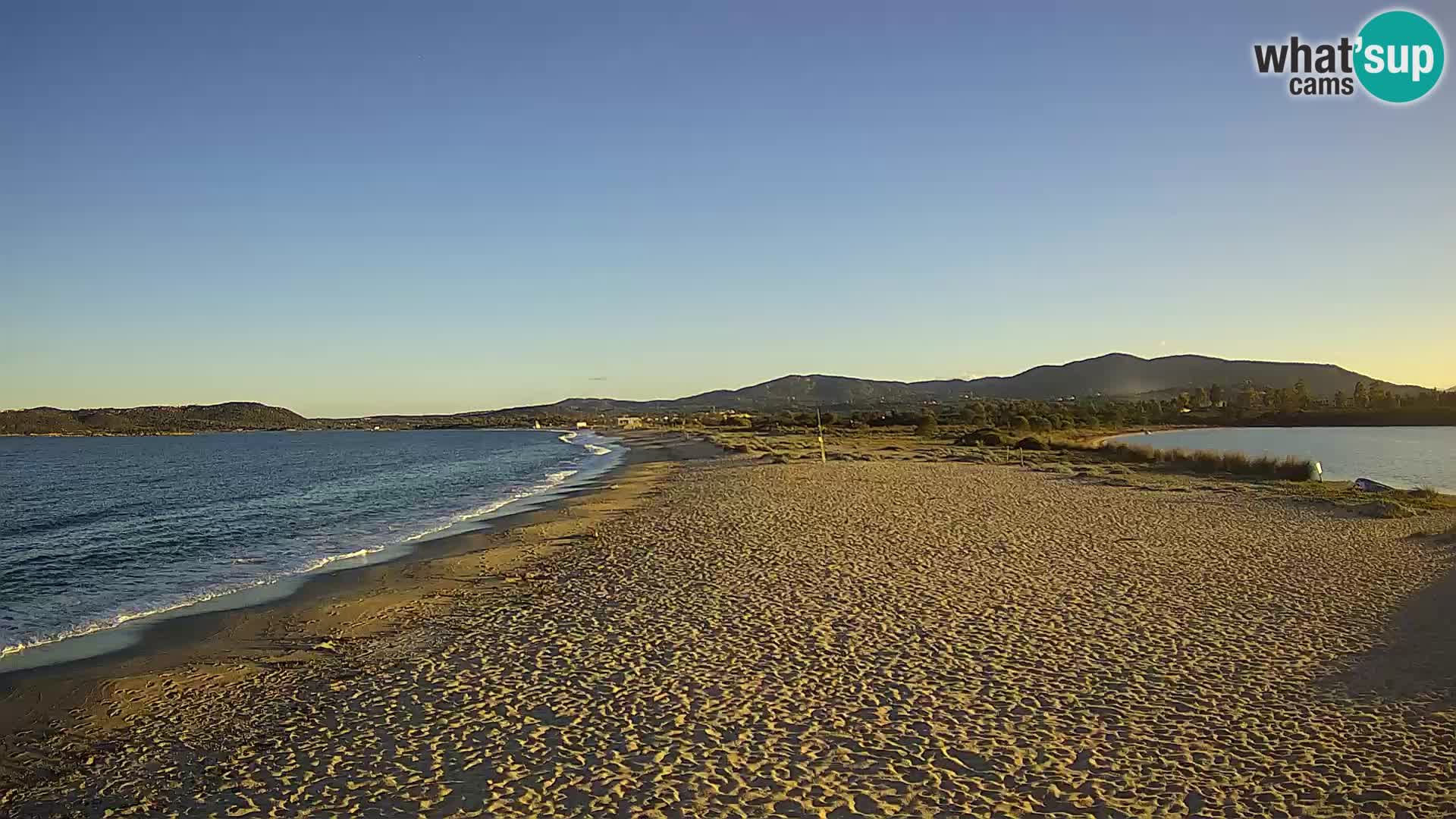 Olbia spletna kamera plaža Le Saline – Sardinija – Italija