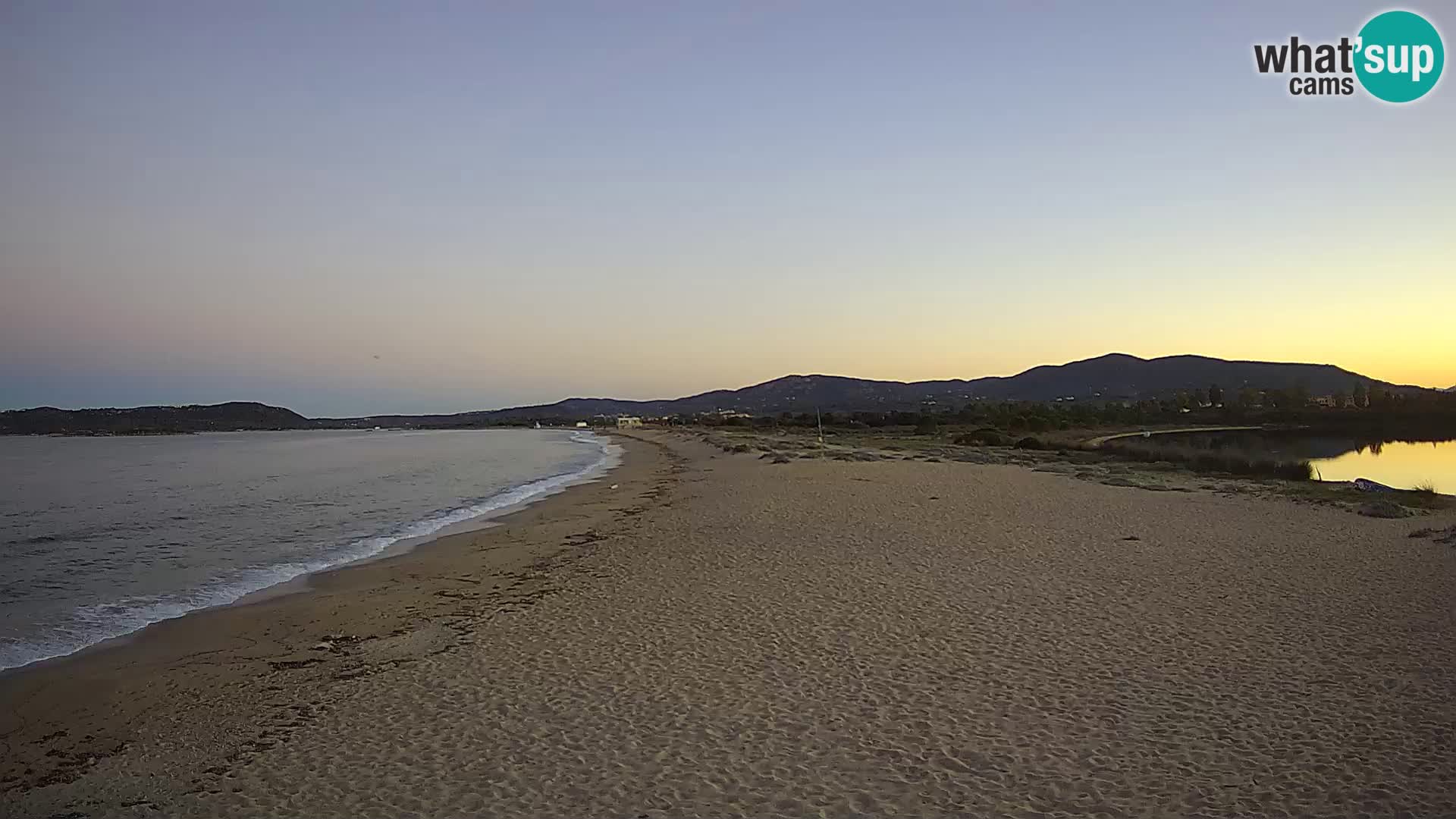 Olbia live webcam spiaggia Le Saline – Sardegna