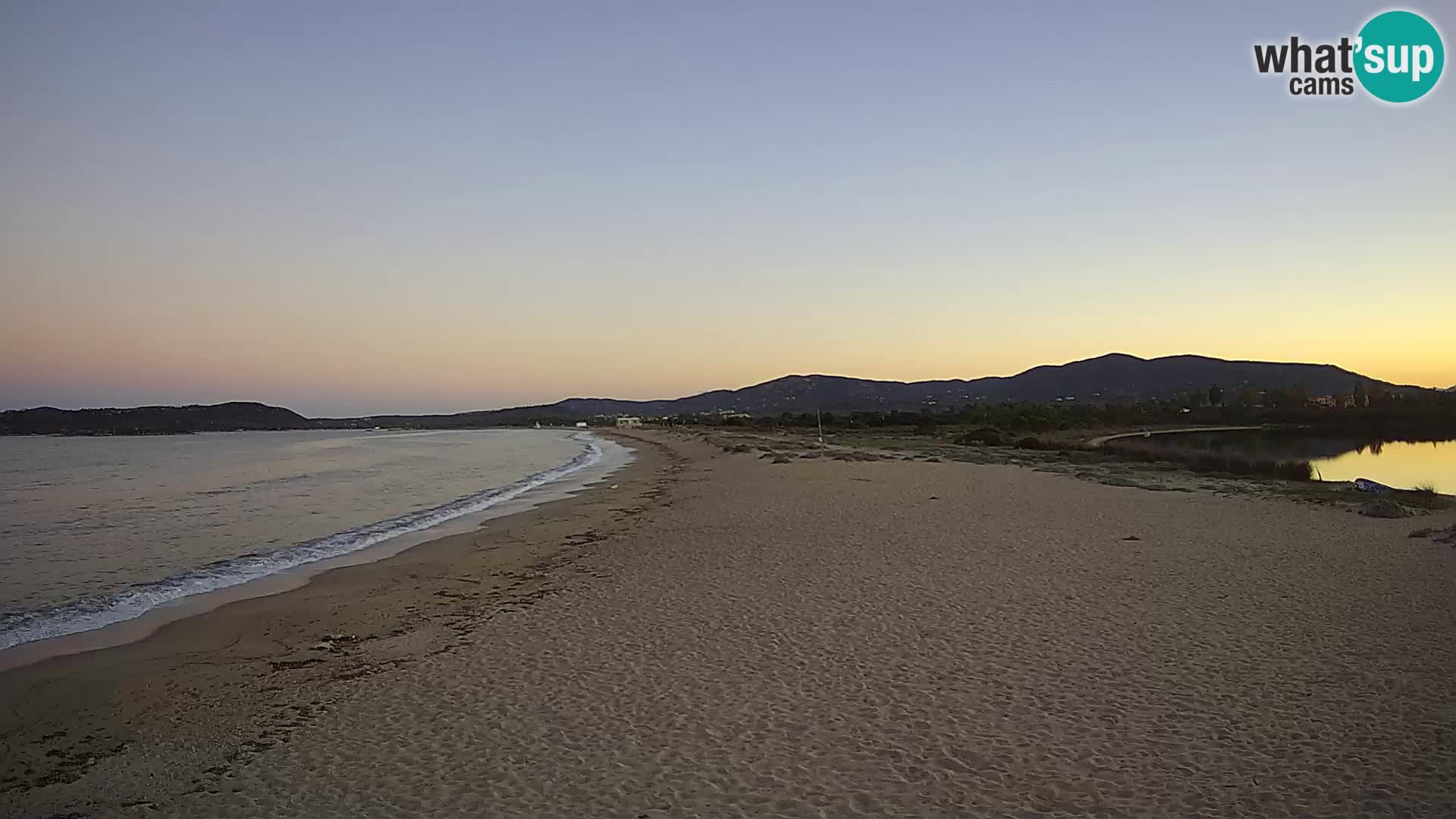 Olbia camera en vivo playa Le Saline – Cerdeña – Italia