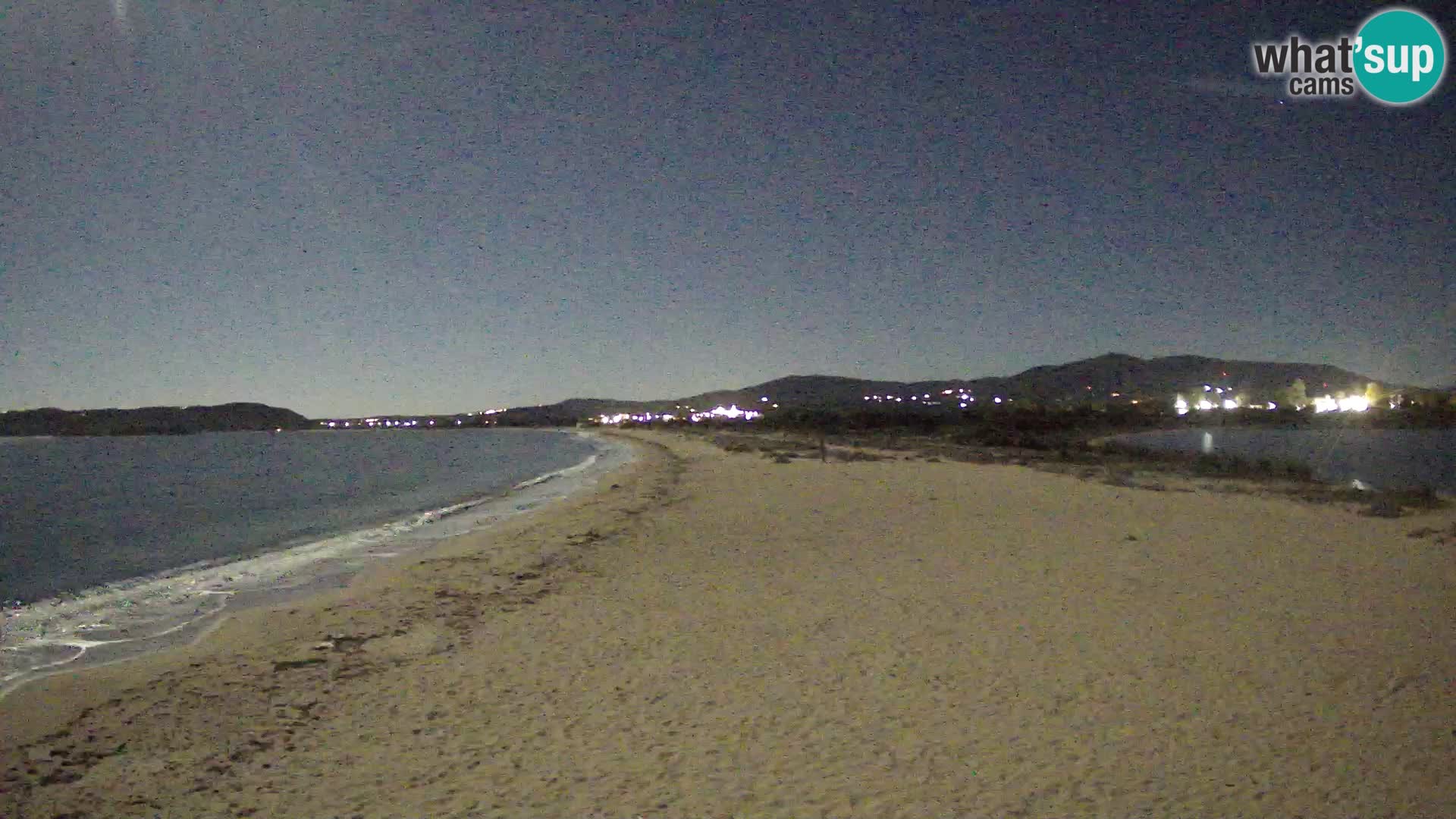 Olbia camera en vivo playa Le Saline – Cerdeña – Italia