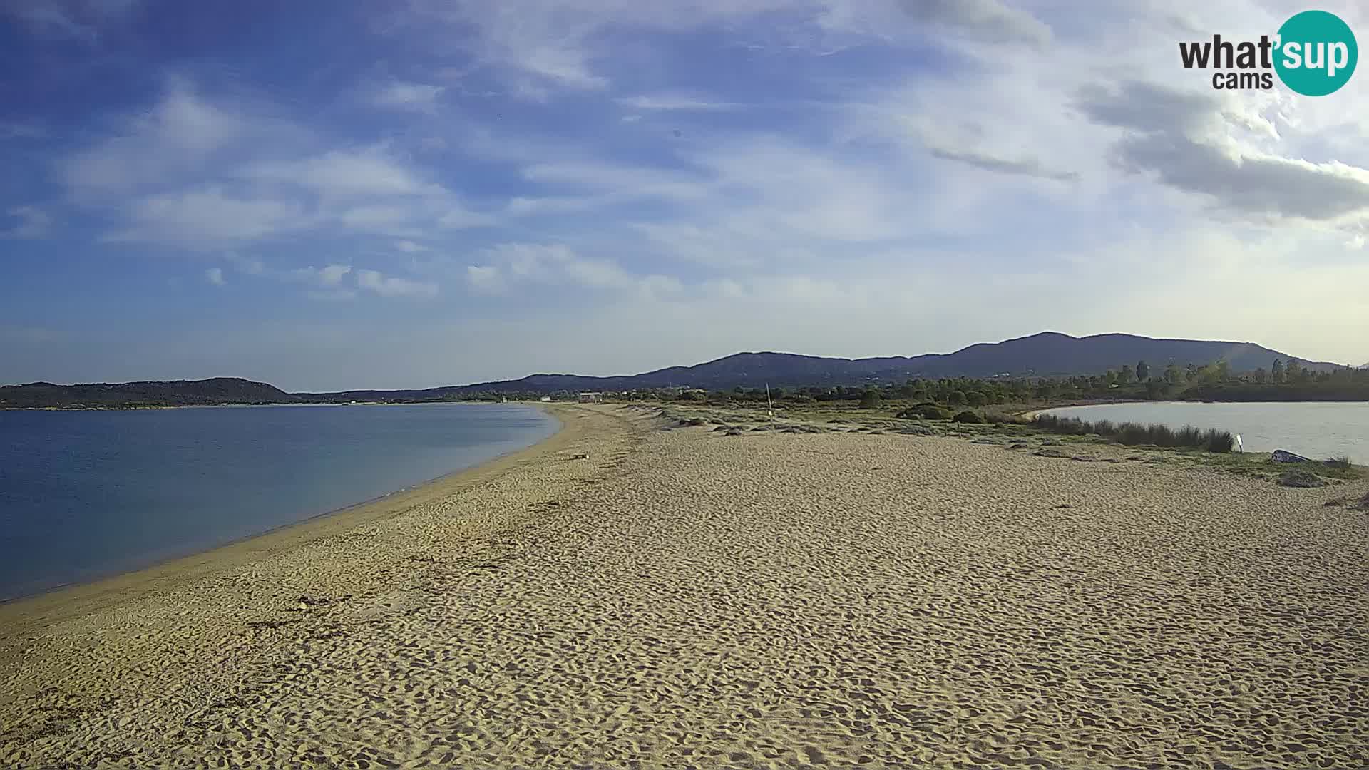 Olbia webcam Le Saline Strand – Sardinien – Italien