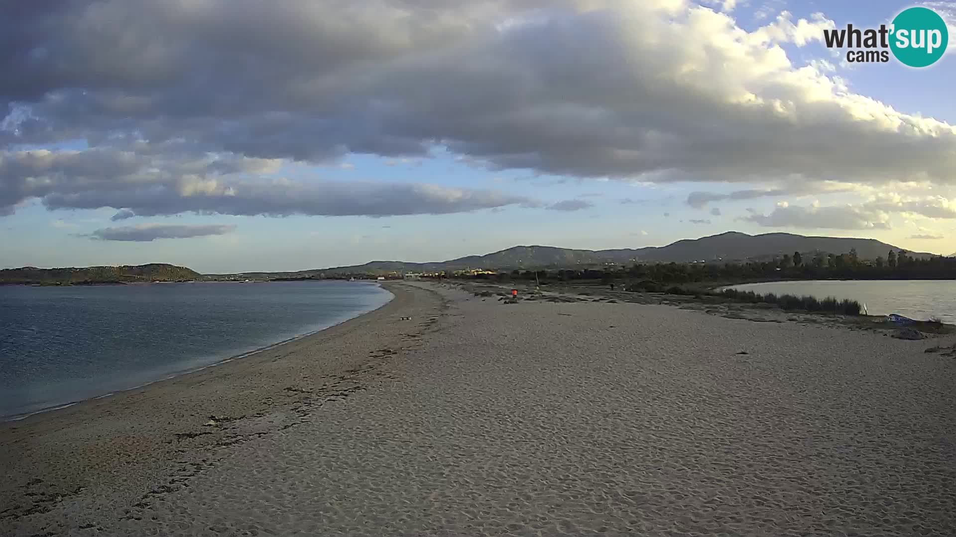 Olbia live webcam Le Saline beach – Sardinia