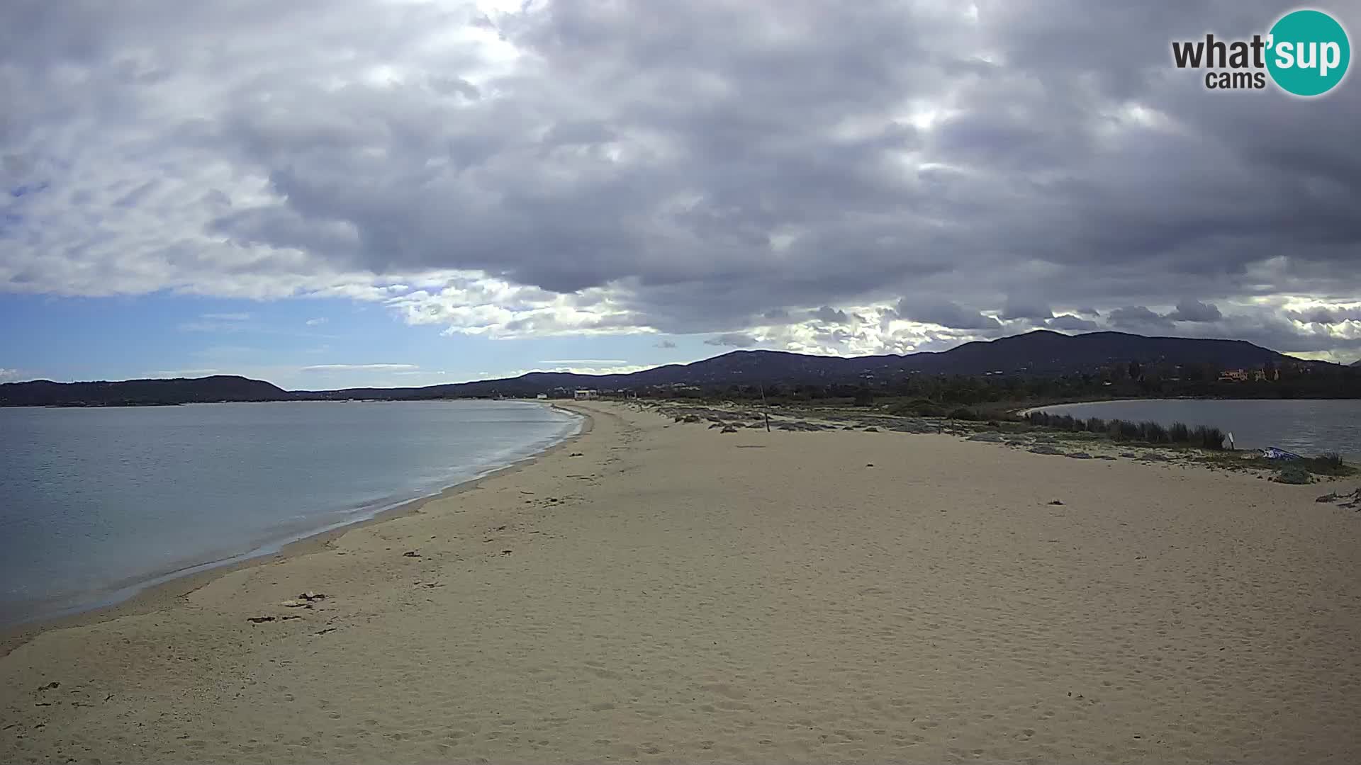 Olbia web kamera plaža Le Saline – Sardinija – Italija