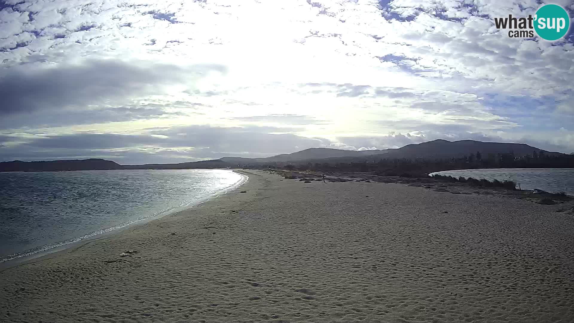 Olbia web kamera plaža Le Saline – Sardinija – Italija