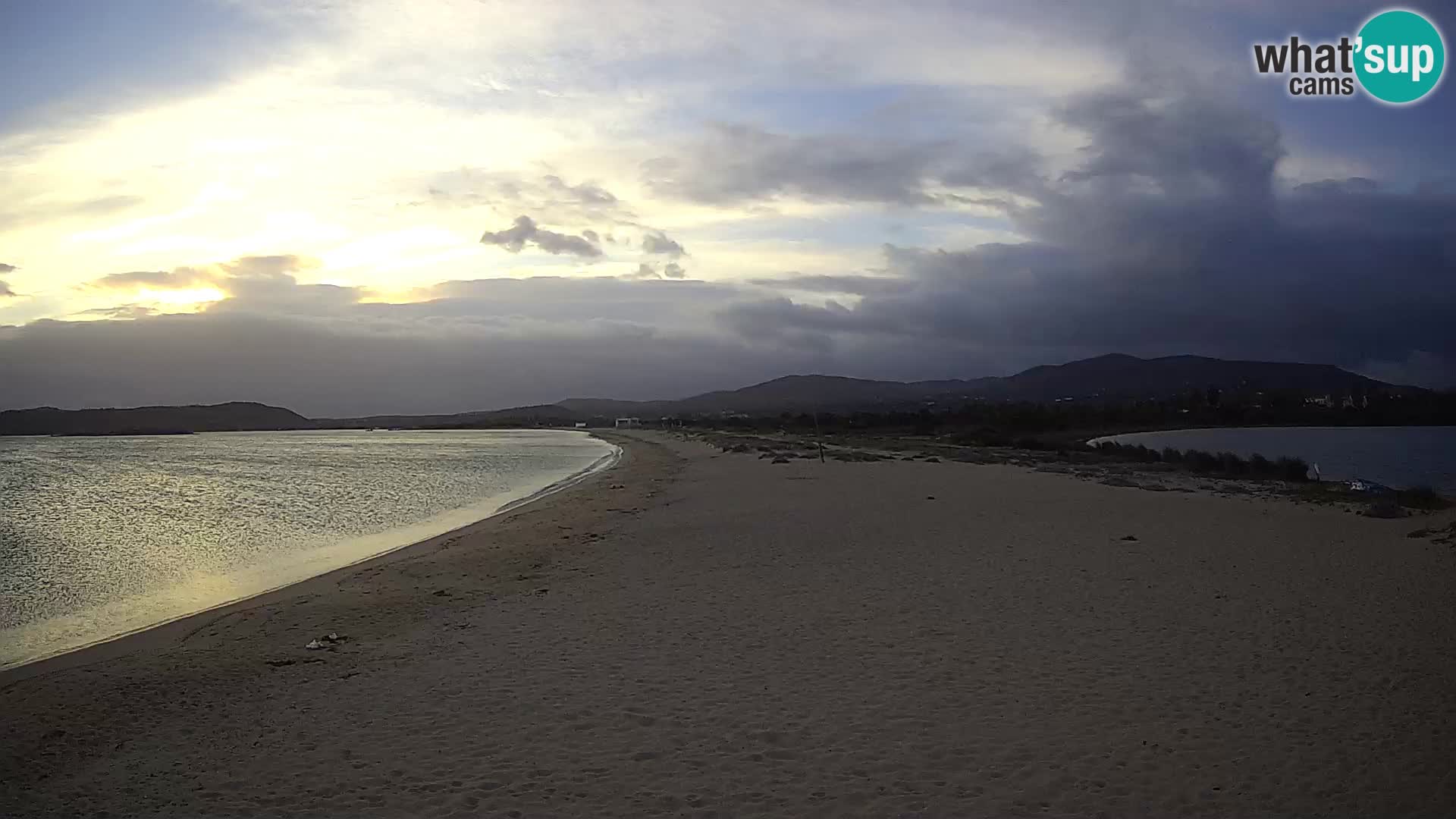 Olbia live webcam spiaggia Le Saline – Sardegna