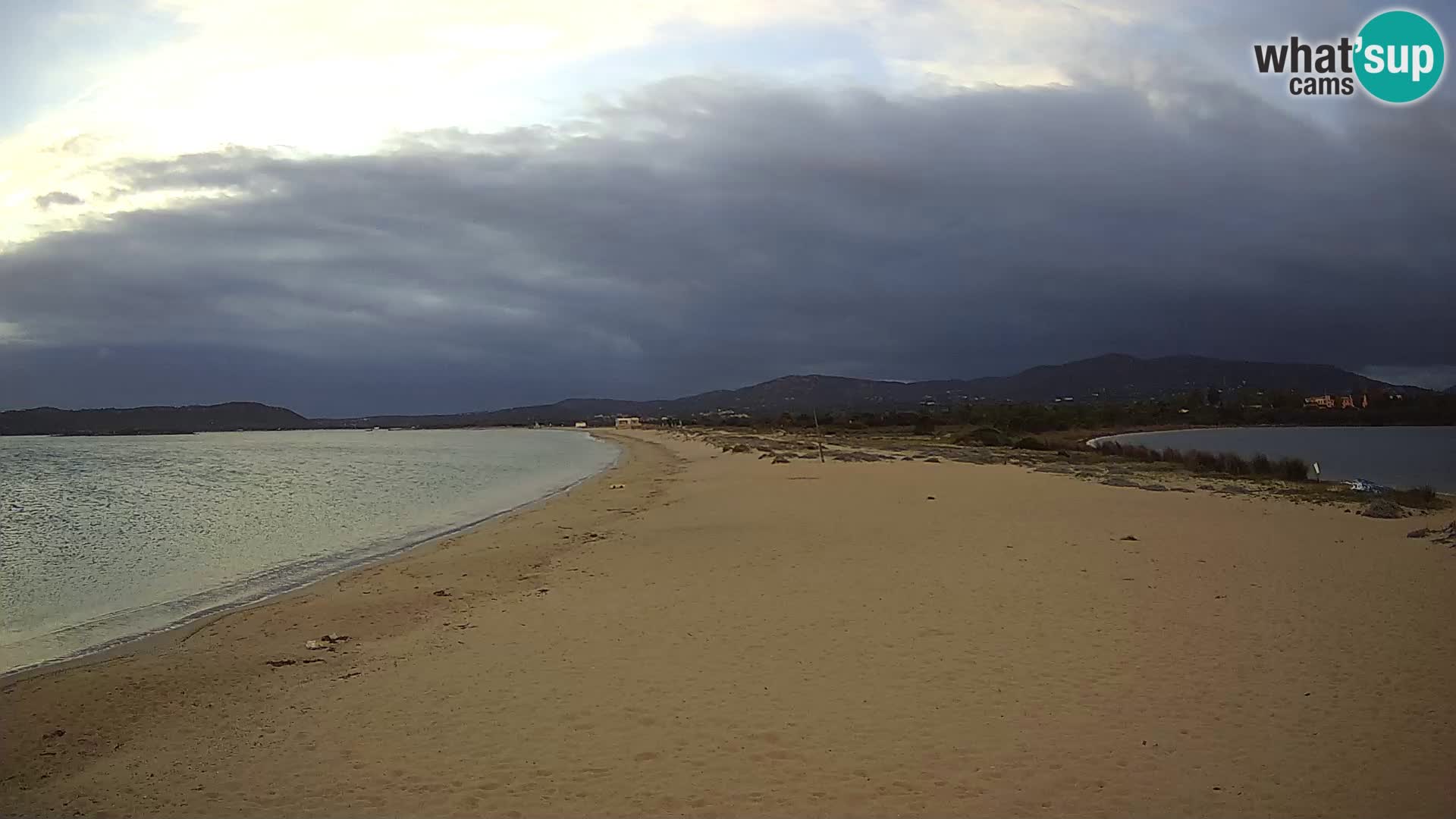 Olbia spletna kamera plaža Le Saline – Sardinija – Italija