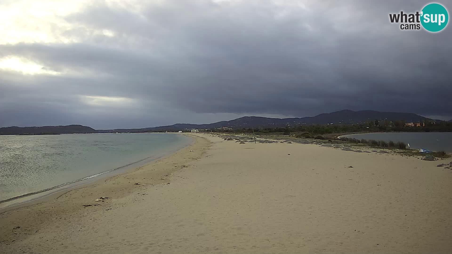 Olbia camera en vivo playa Le Saline – Cerdeña – Italia