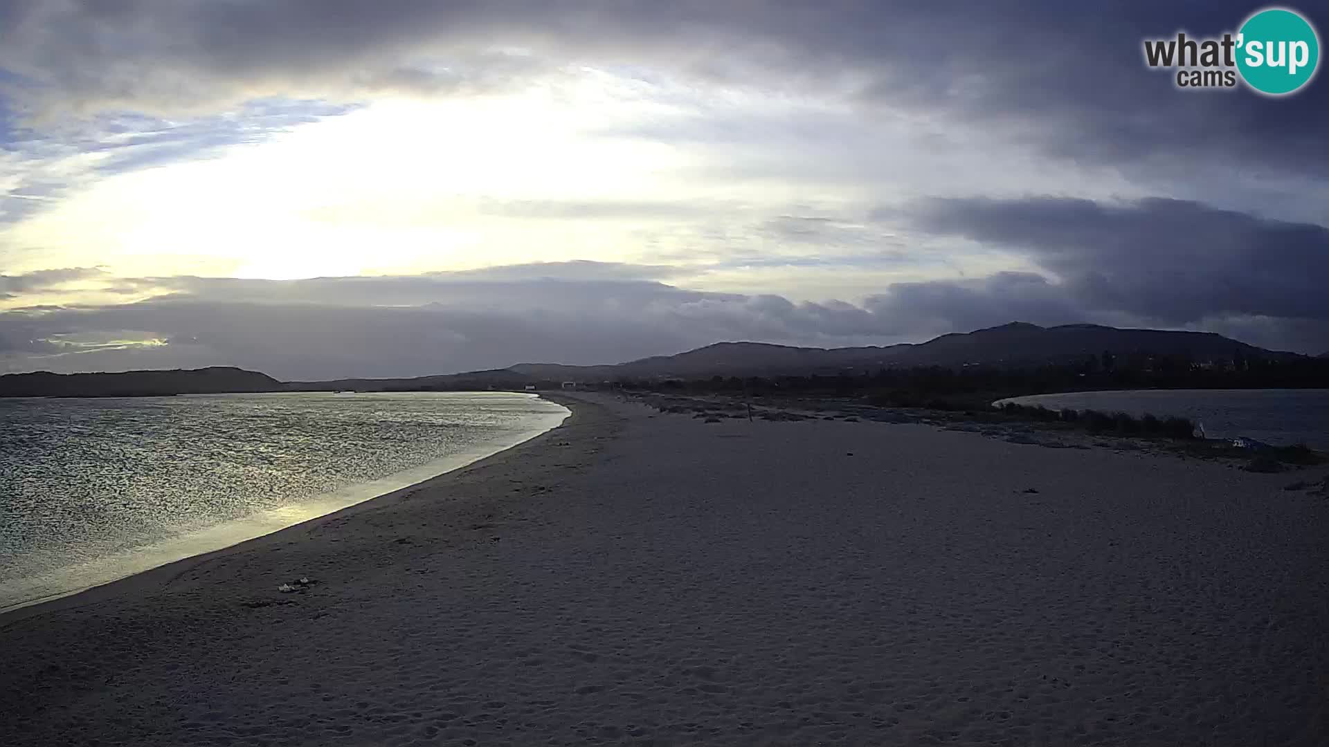 Olbia camera en vivo playa Le Saline – Cerdeña – Italia