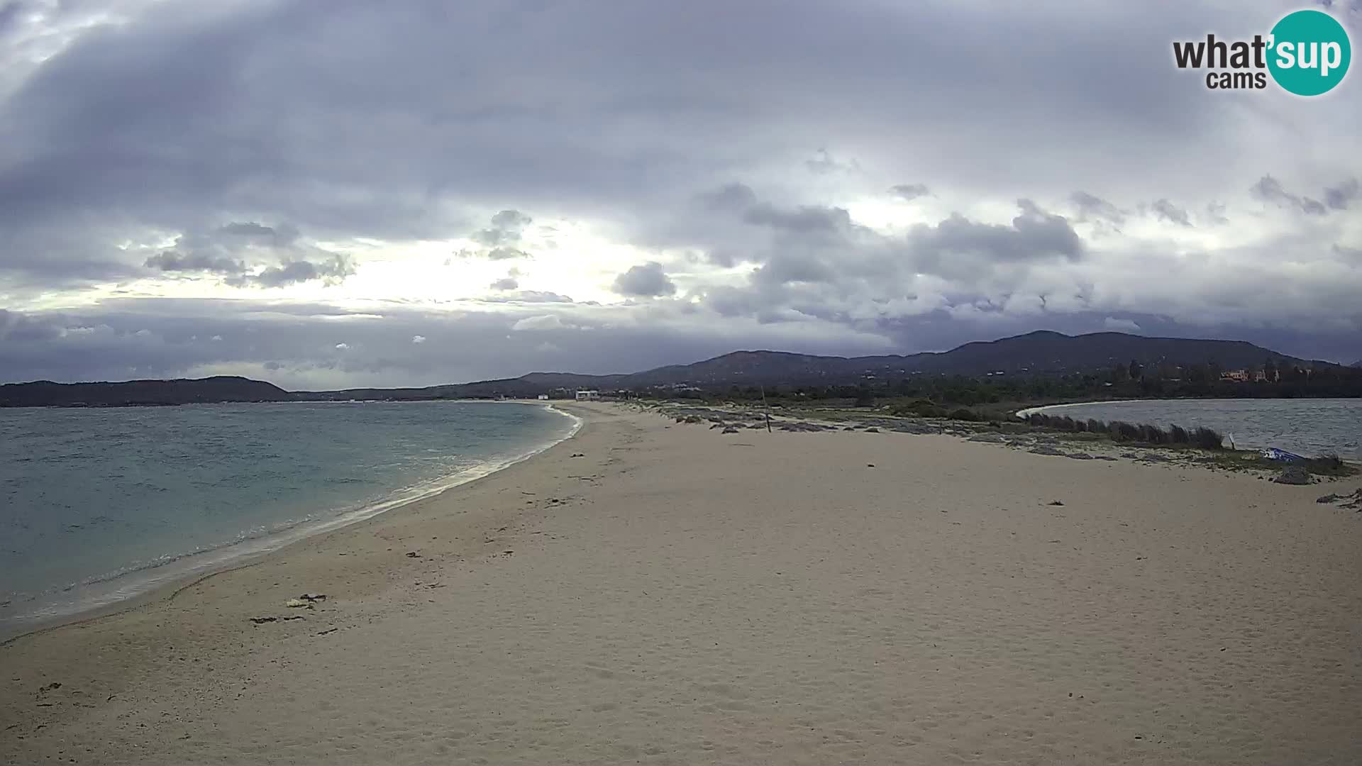 Olbia web kamera plaža Le Saline – Sardinija – Italija