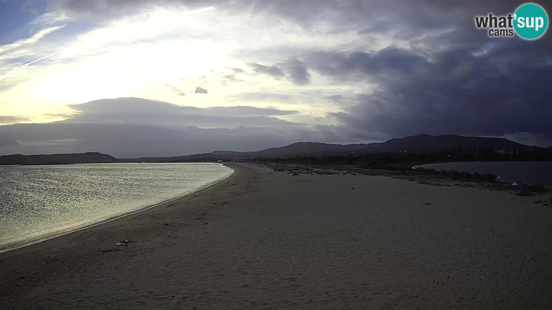 Olbia camera en vivo playa Le Saline – Cerdeña – Italia