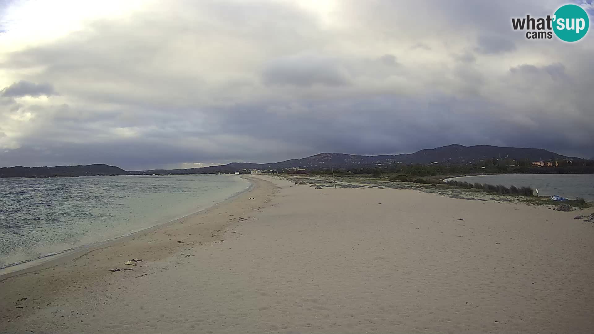 Olbia web kamera plaža Le Saline – Sardinija – Italija