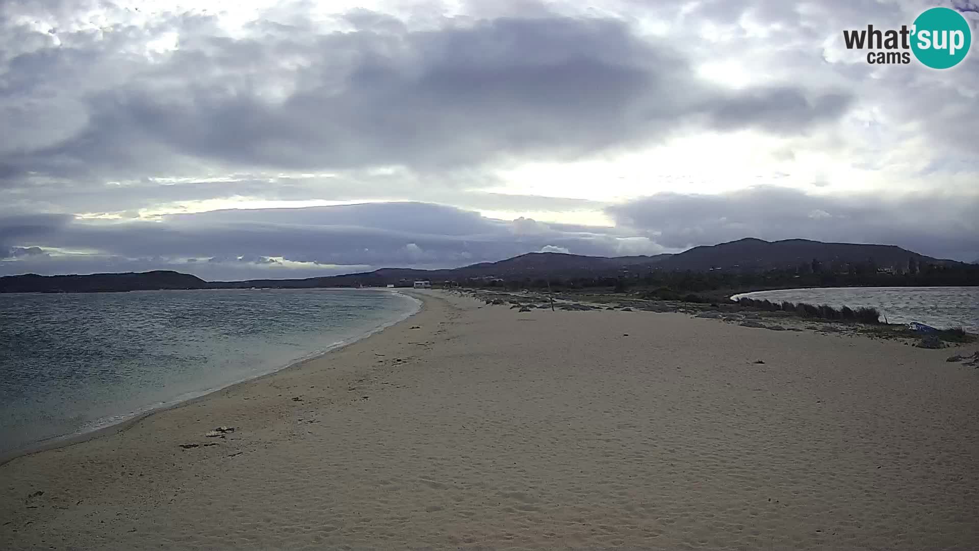 Olbia camera en vivo playa Le Saline – Cerdeña – Italia