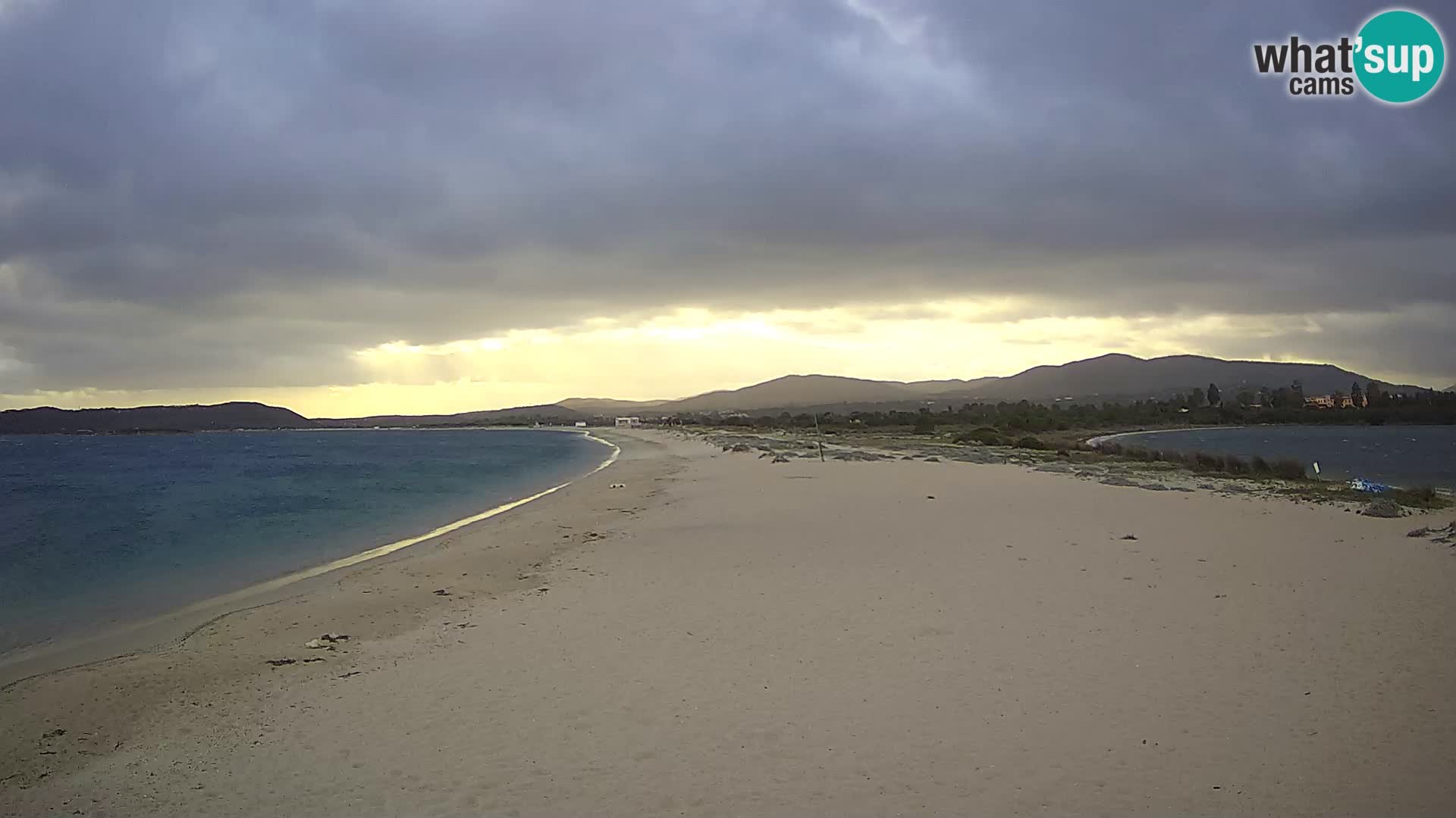 Olbia live webcam spiaggia Le Saline – Sardegna