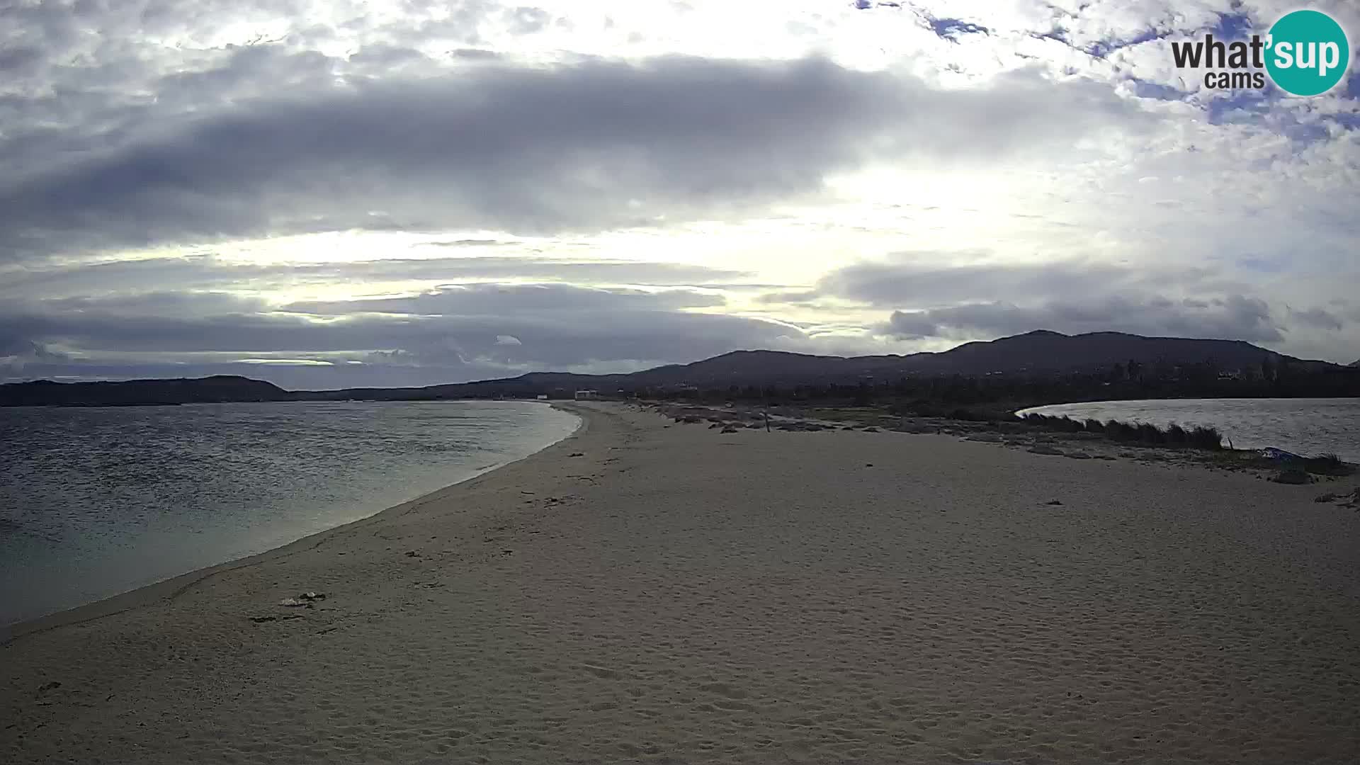 Olbia spletna kamera plaža Le Saline – Sardinija – Italija